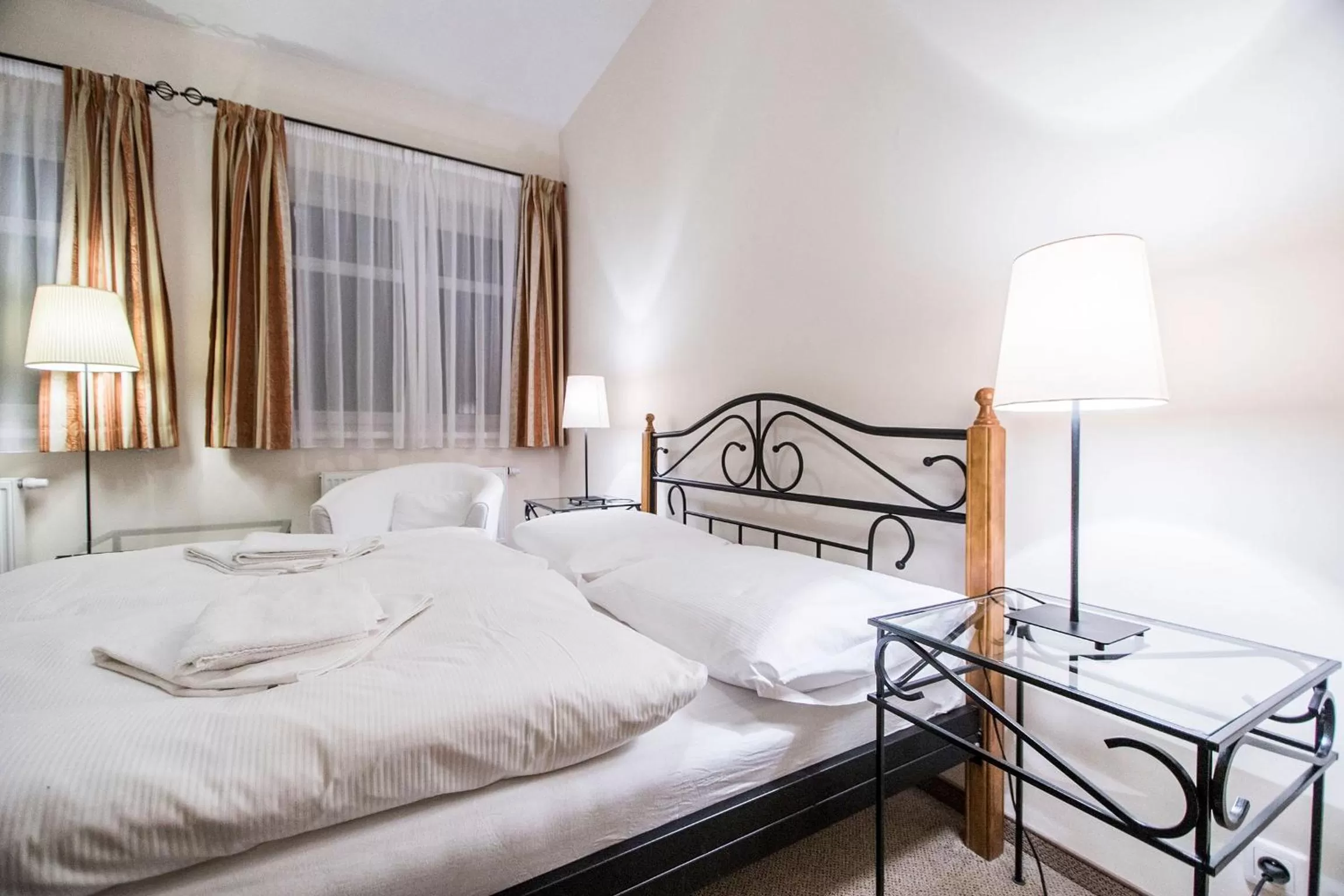Bed in Apartma La Provence