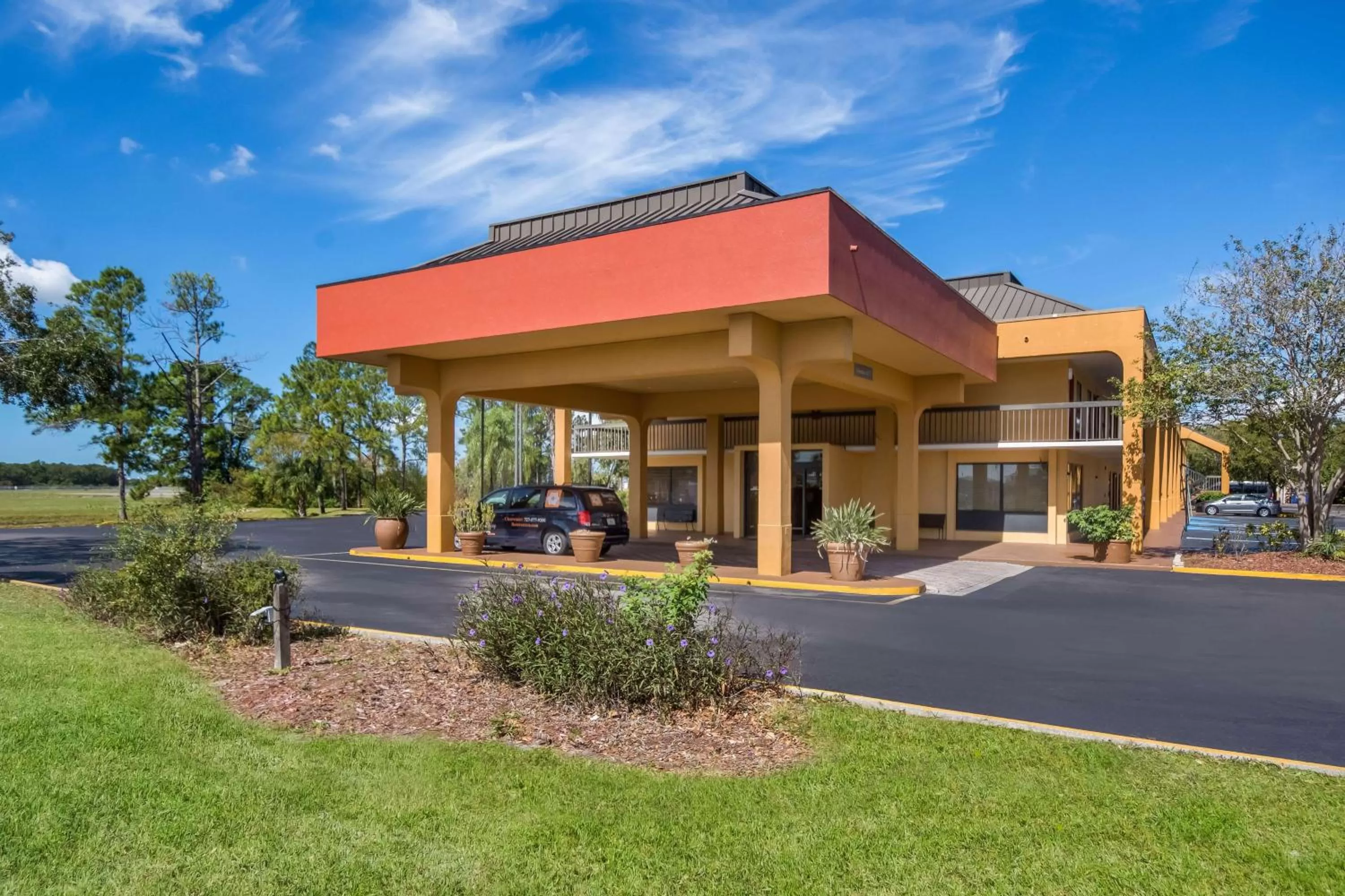 Property building in SureStay Hotel by Best Western St Pete Clearwater Airport