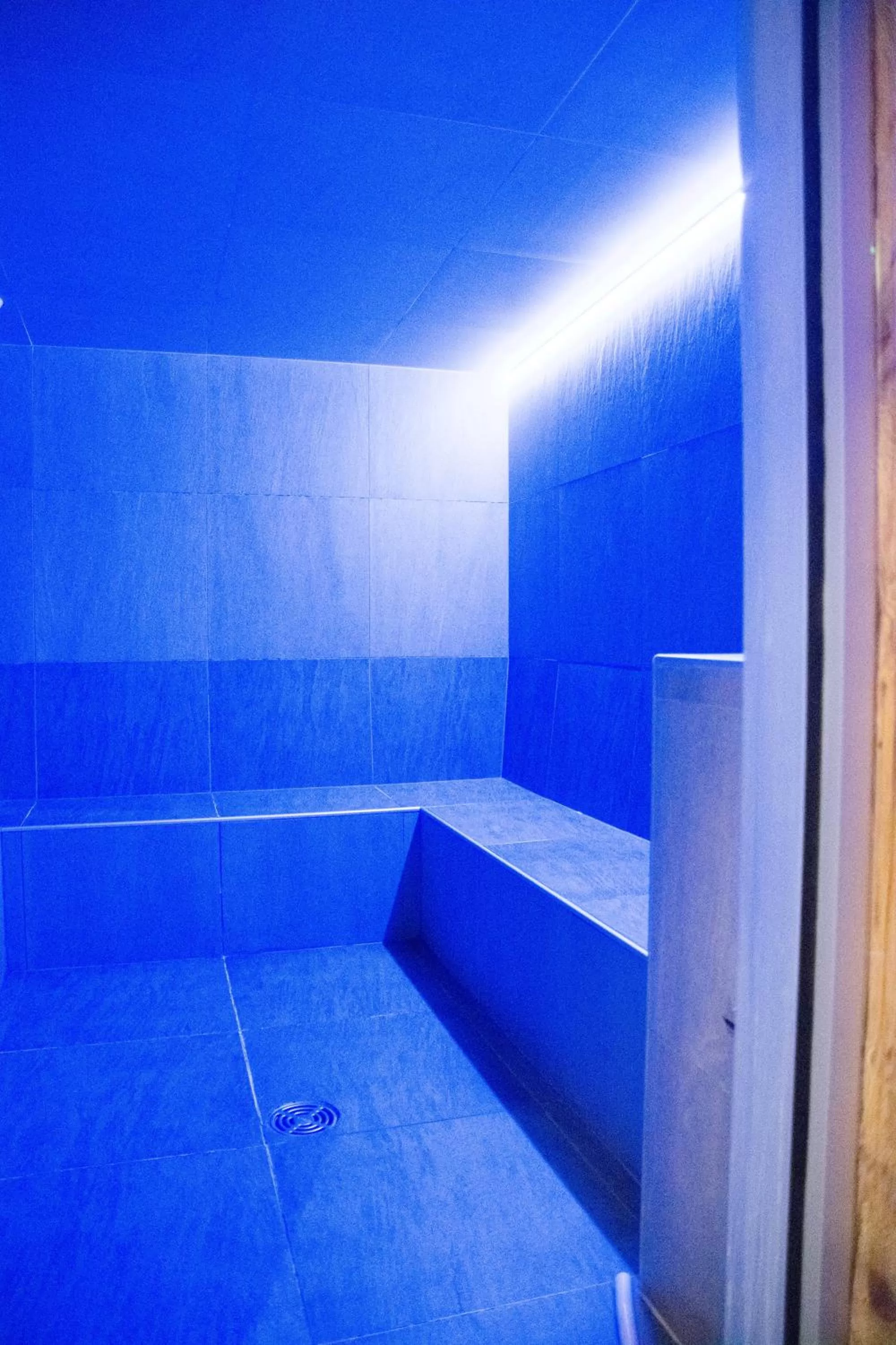 Steam room in Hotel Europa