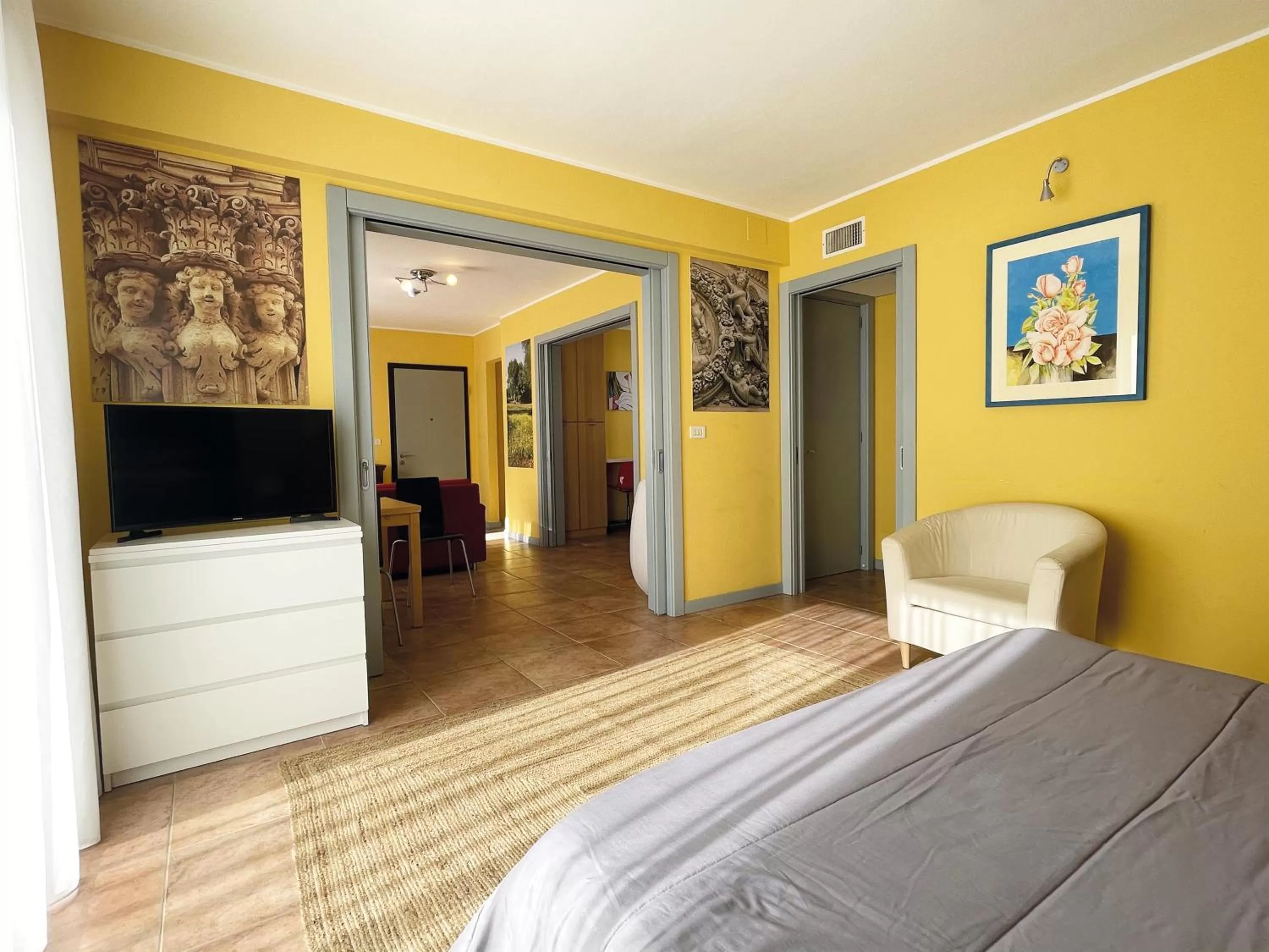 TV and multimedia, Bed in Euphorbia Residence