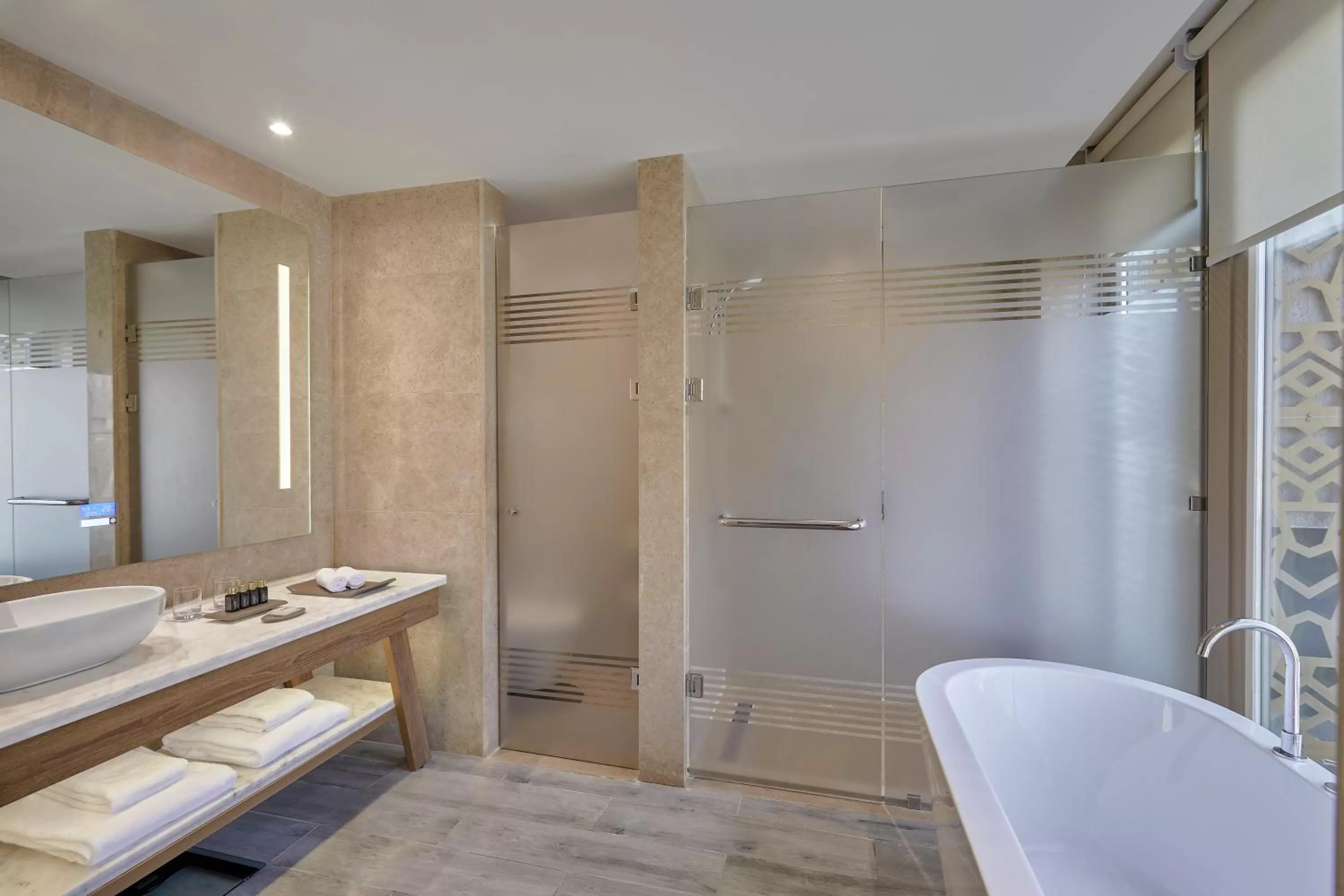 Bathroom in Hyatt Regency Cairo West