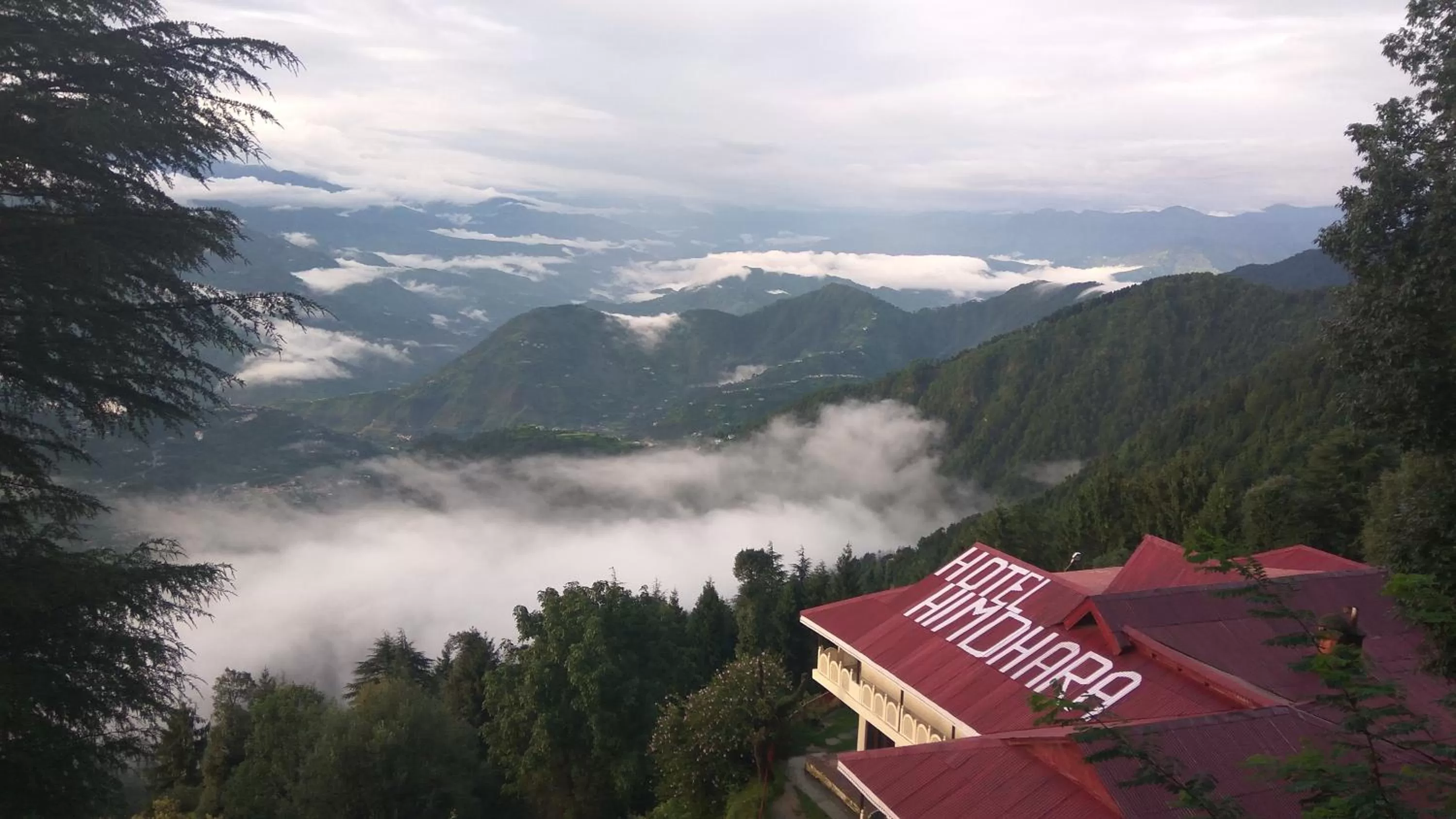 Natural landscape in Hotel Himdhara, Dalhousie