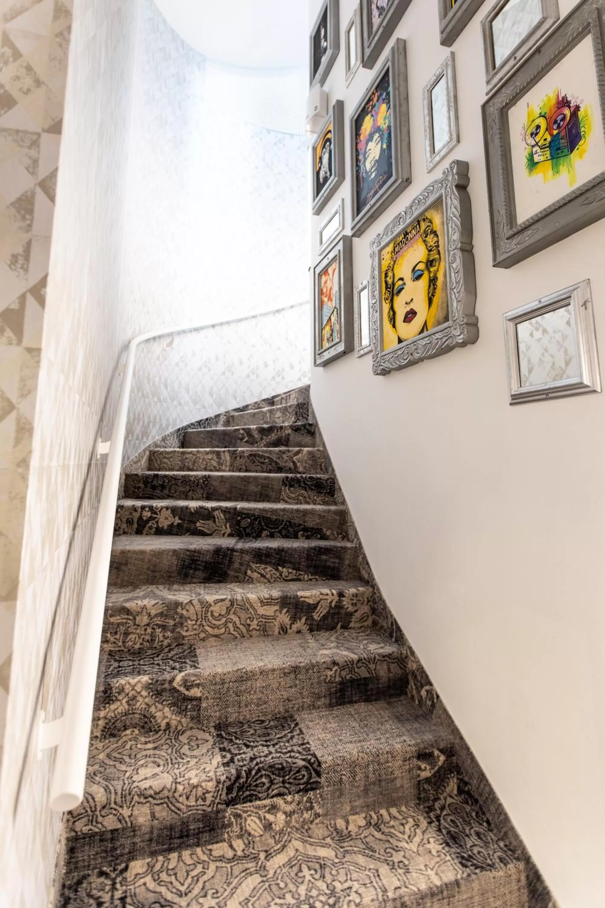 Decorative detail in ibis Styles Lausanne Center MadHouse