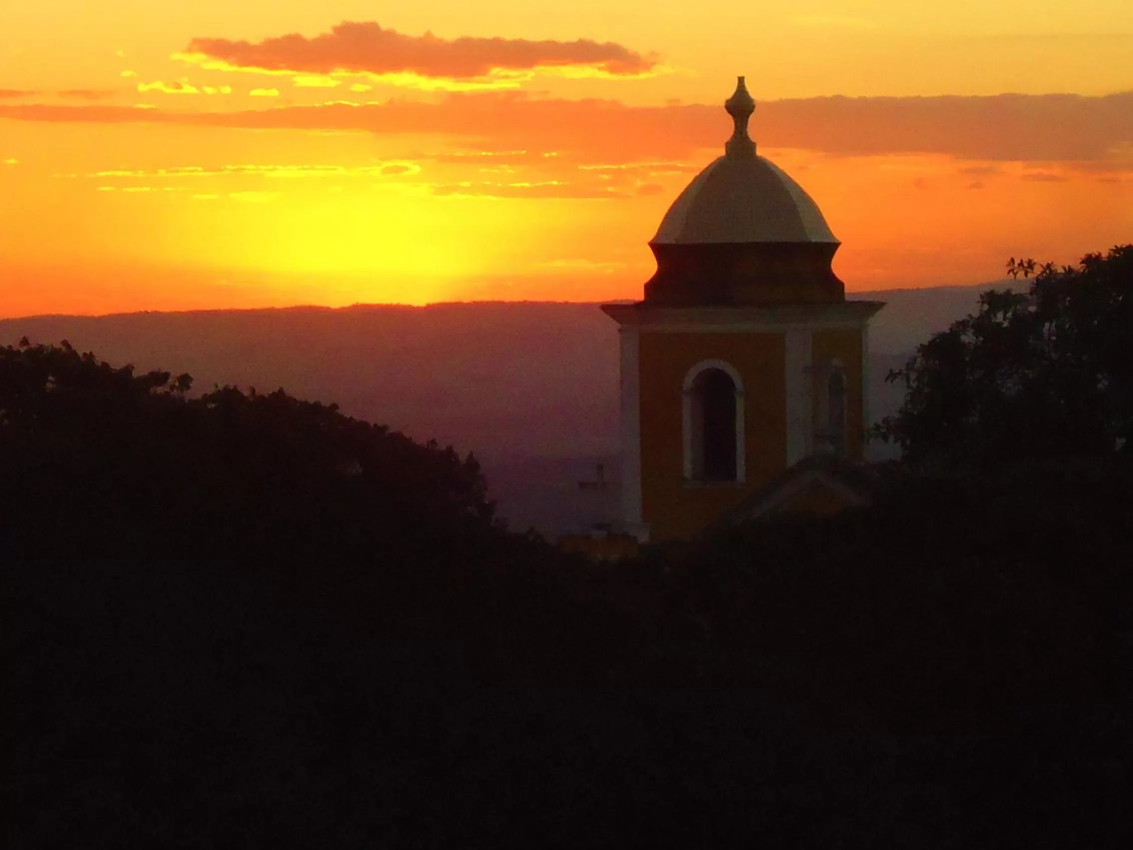 View (from property/room) in Pousada Reino Encantado - São Thomé das Letras - Minas Gerais