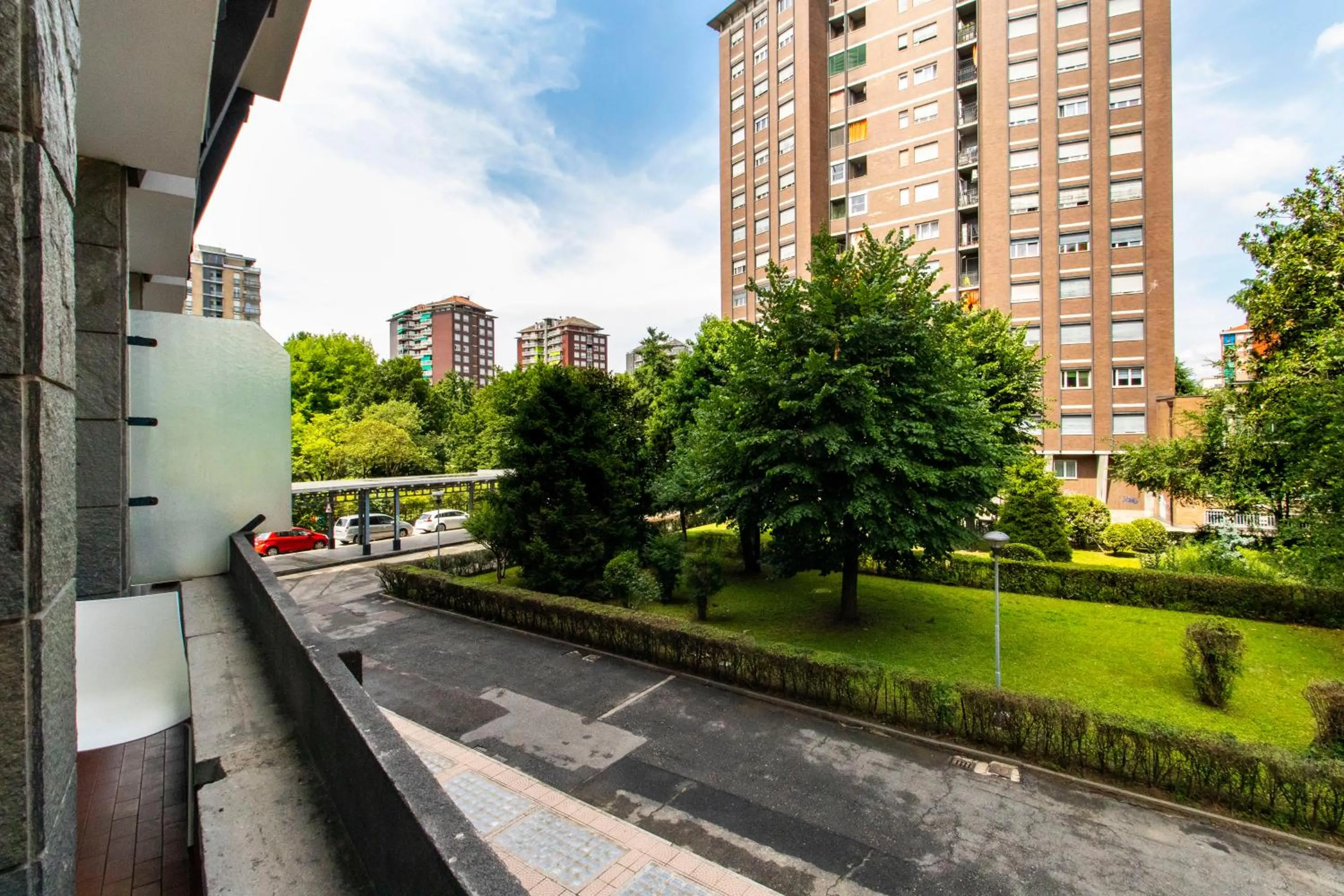 Balcony/Terrace in Hotel Cristallo Torino