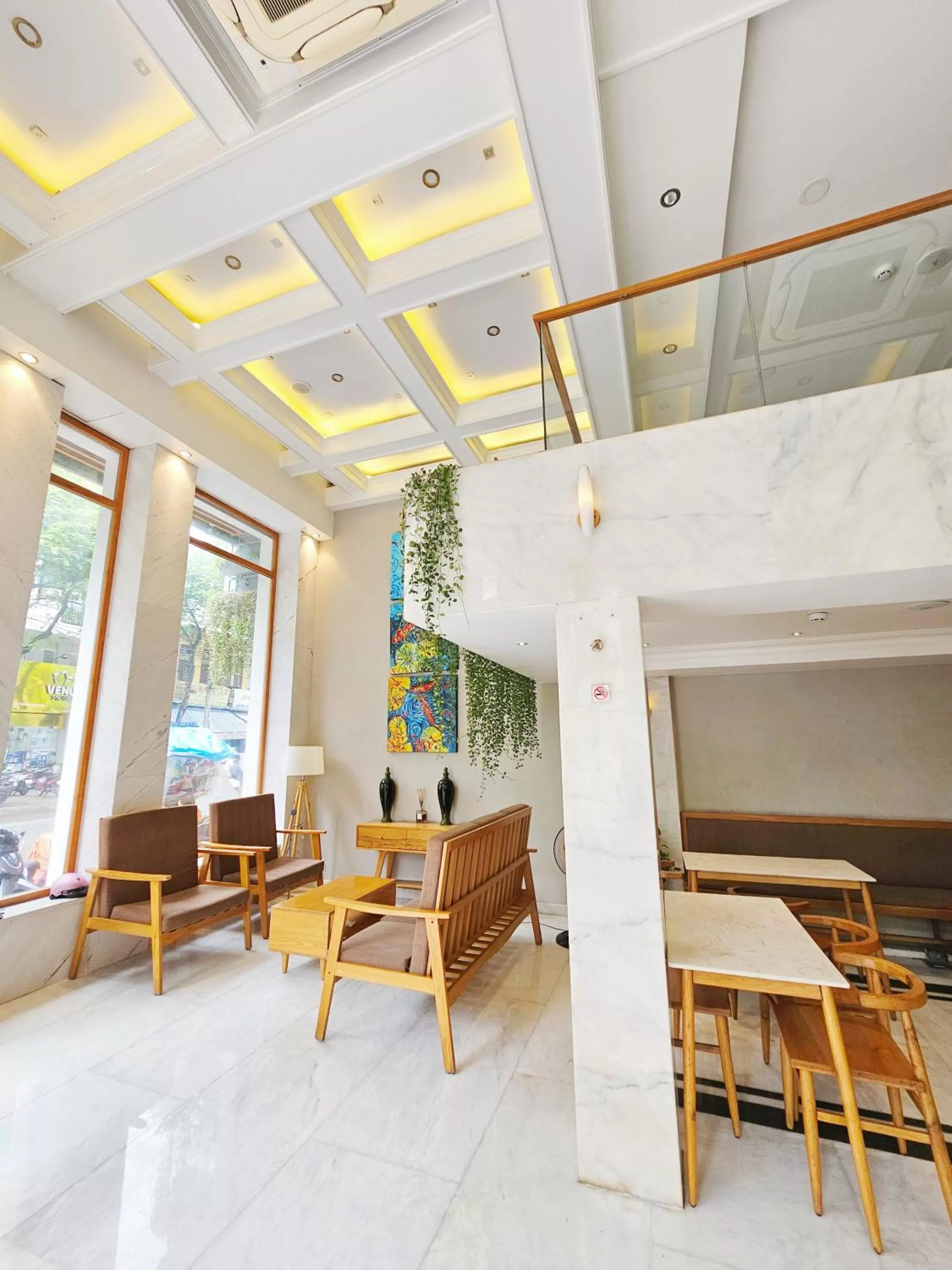 Living room in Văn Hoa Hotel