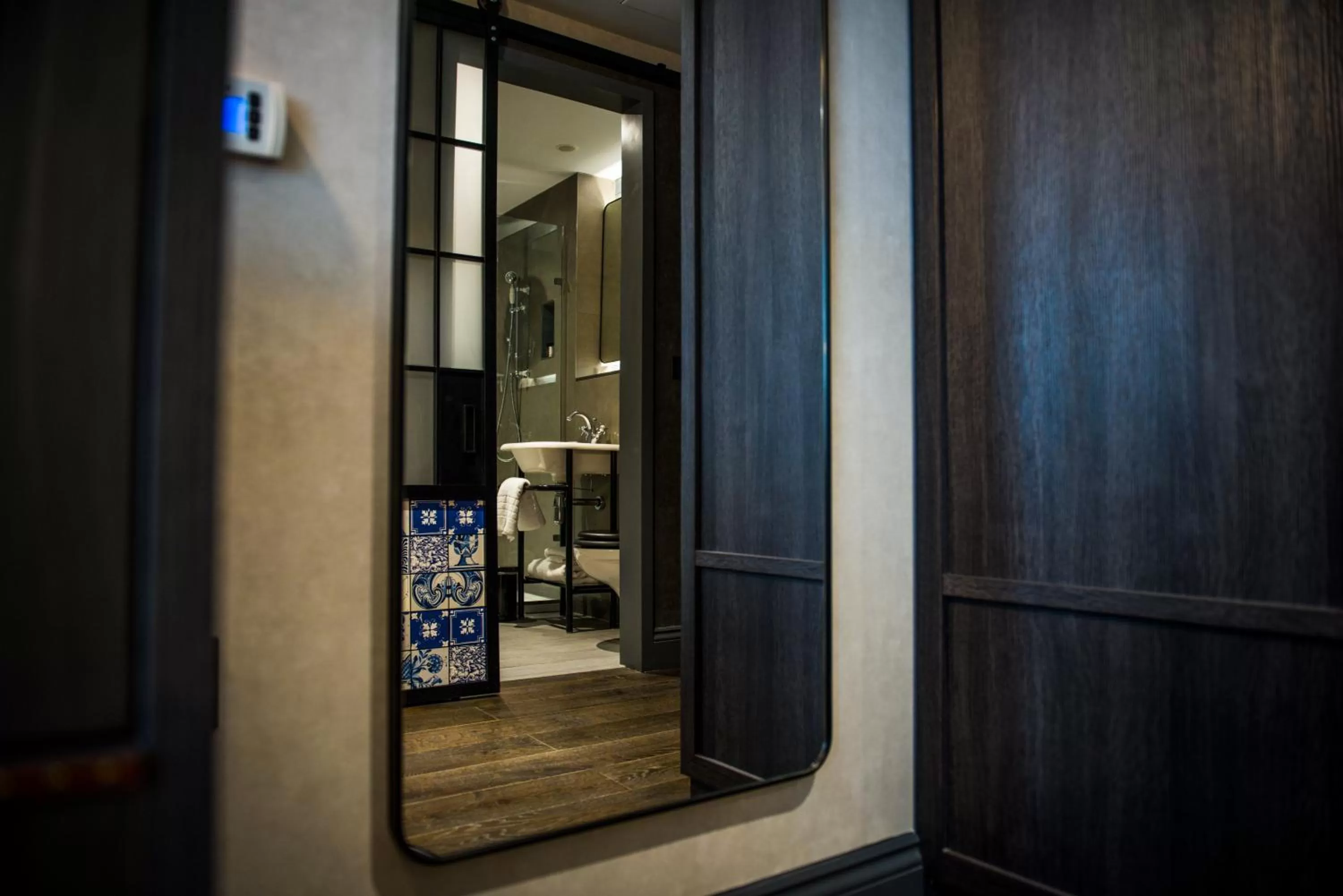 Bathroom in Clayton Hotel City of London