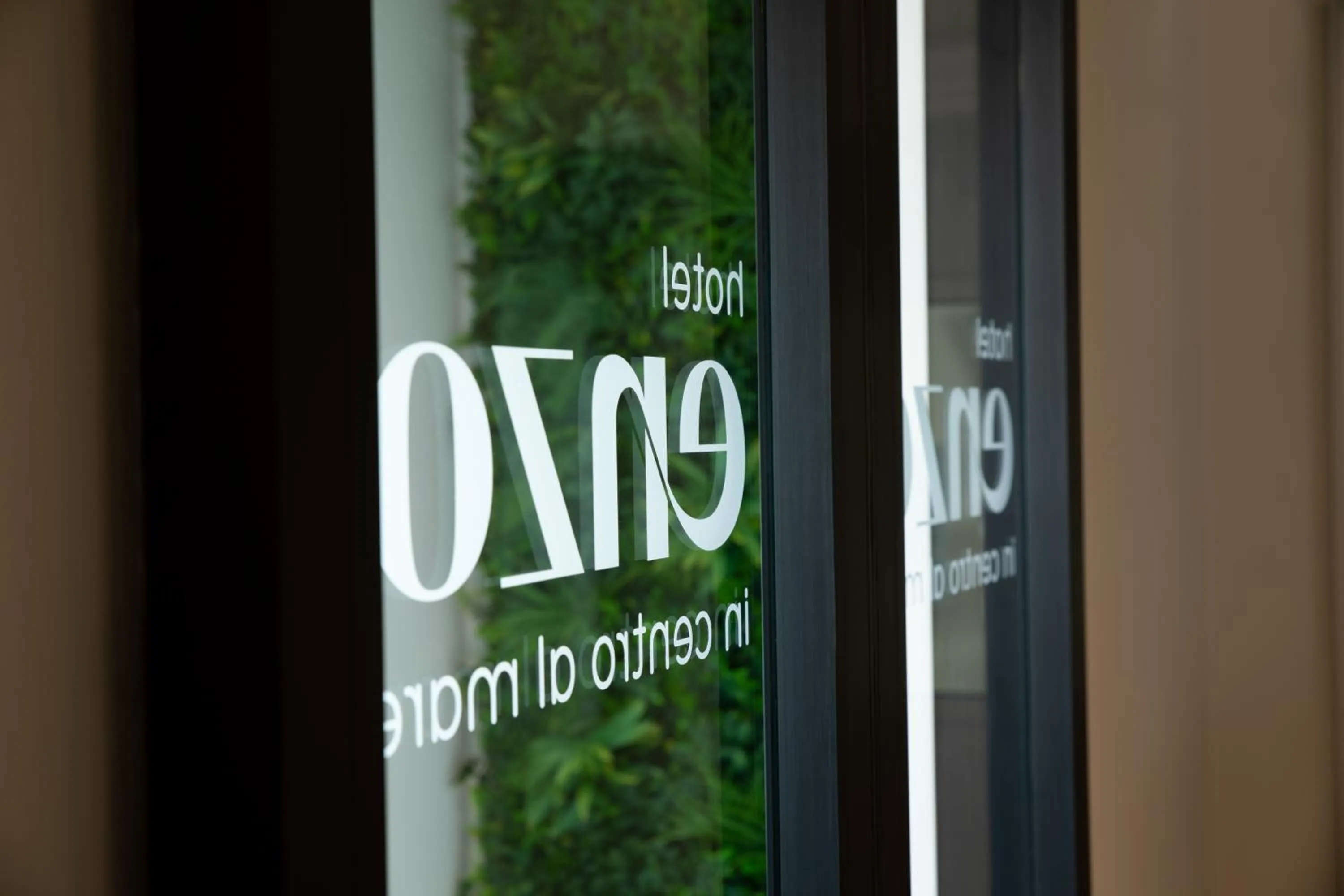 Decorative detail in Hotel Enzo