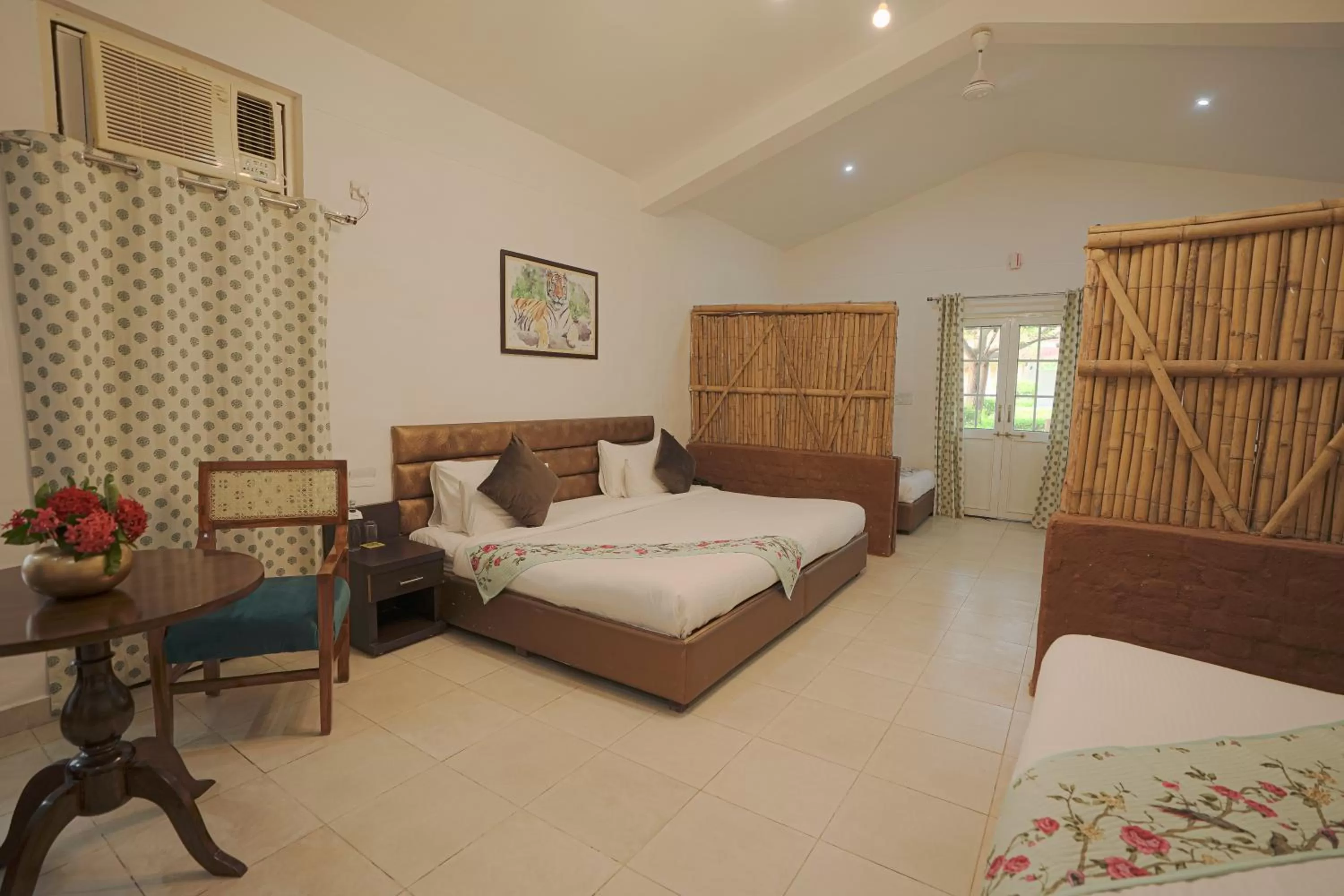 Photo of the whole room, Bed in Astroport Sariska Treetop by Eight Continents