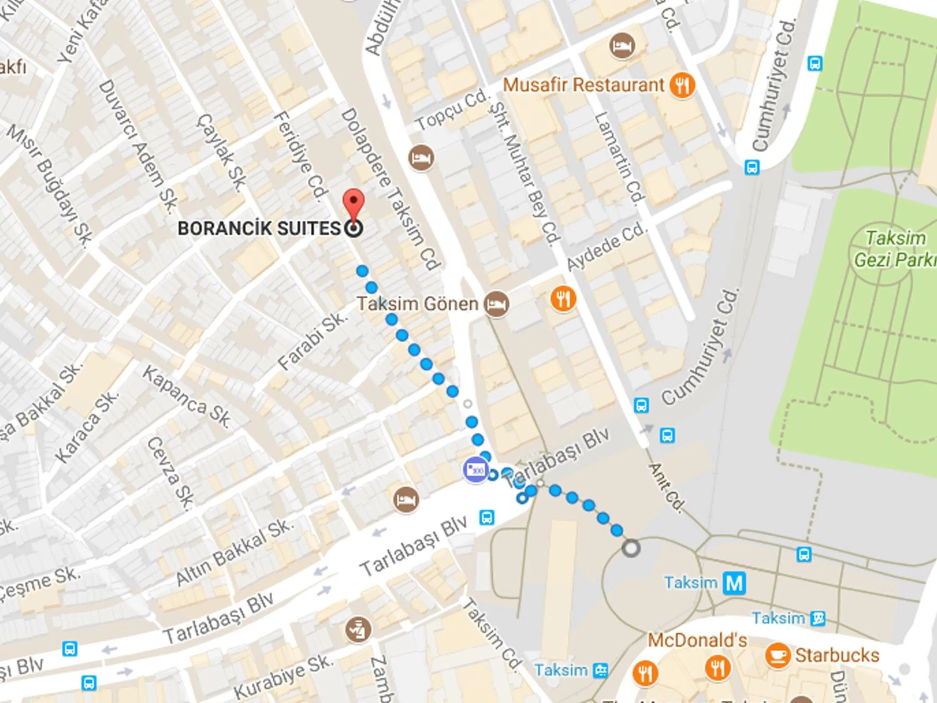 Nearby landmark, Bird's-eye View in Borancik Suites