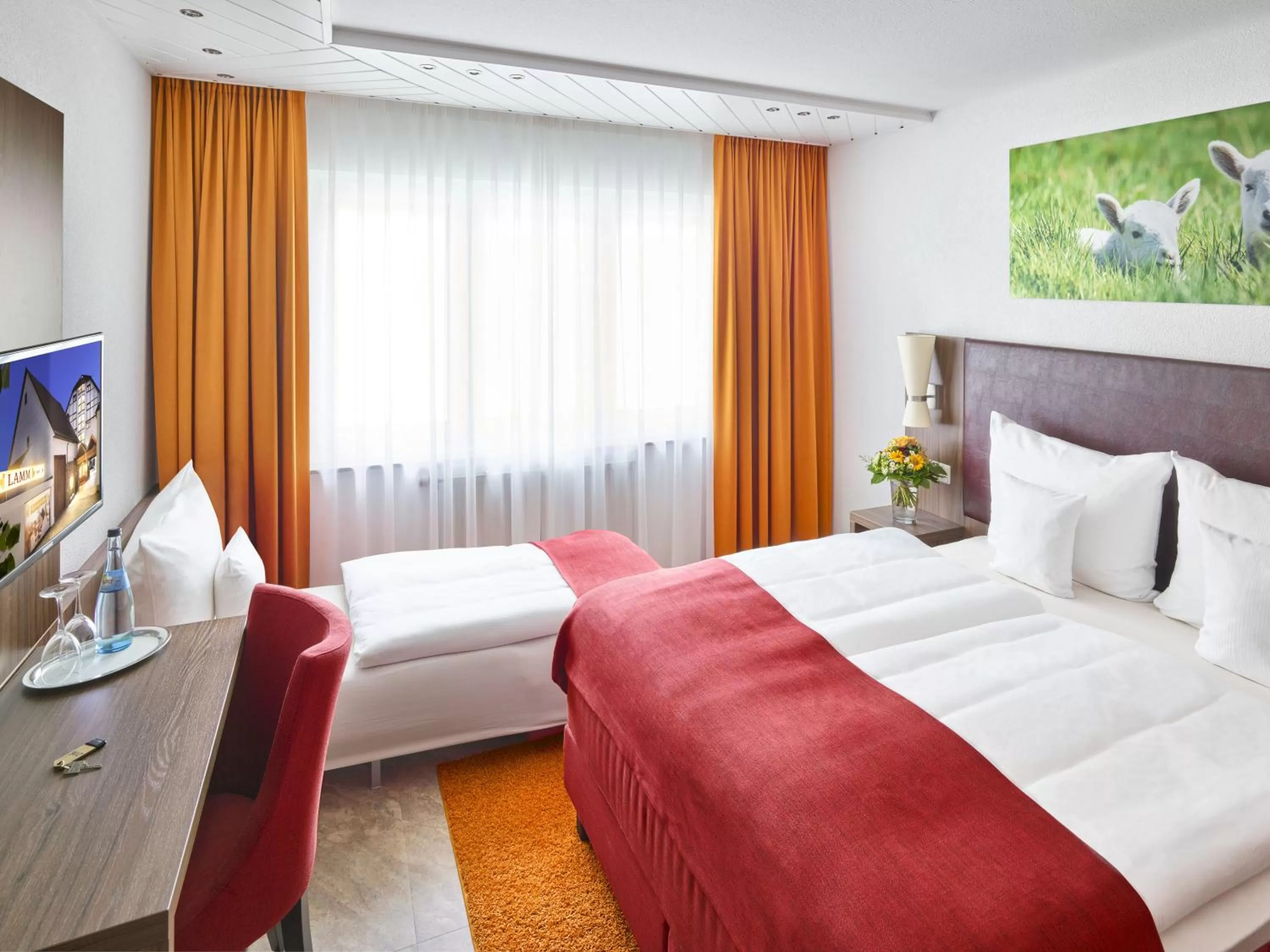 Photo of the whole room, Bed in Hotel Lamm