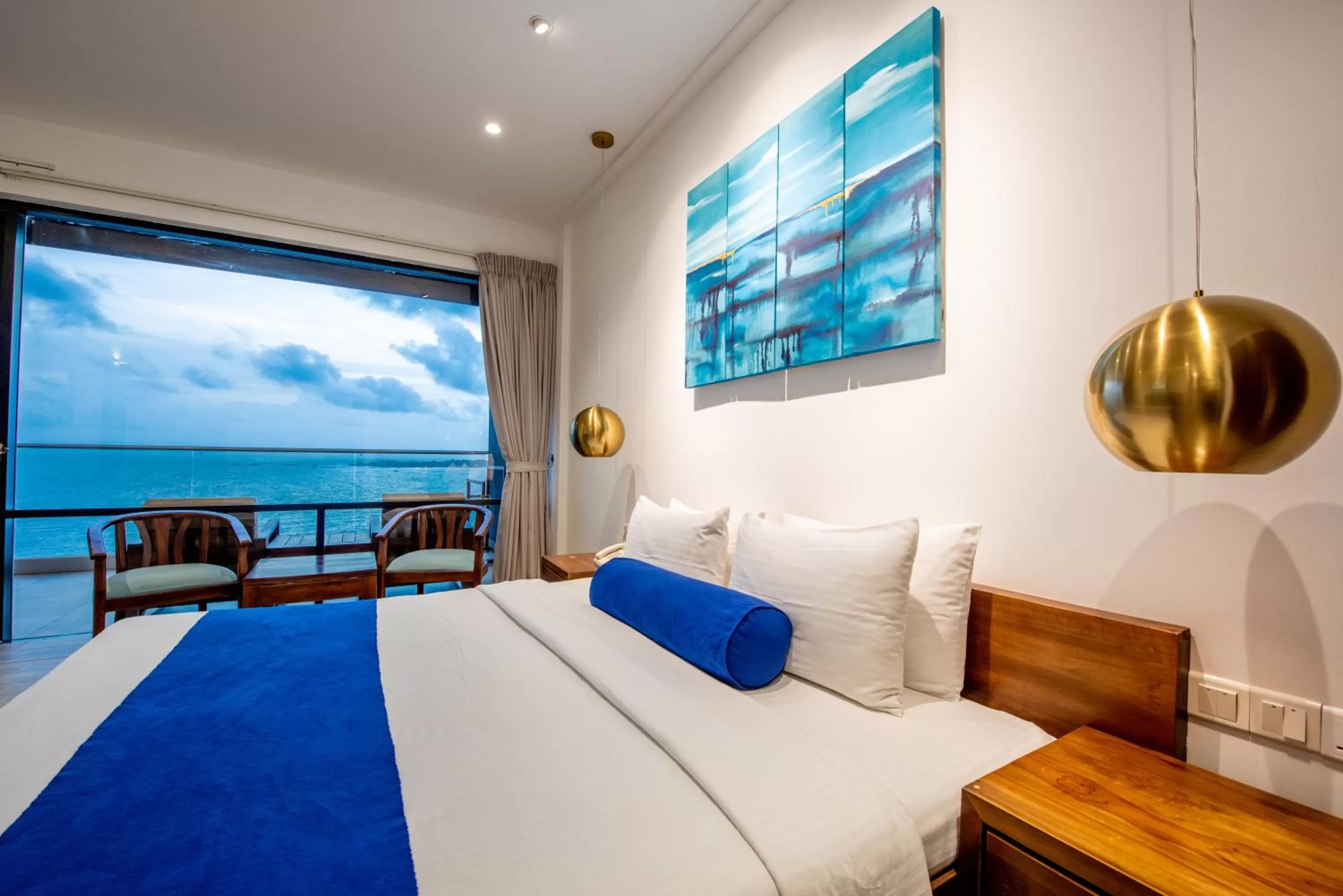 Bed in Agnus Unawatuna