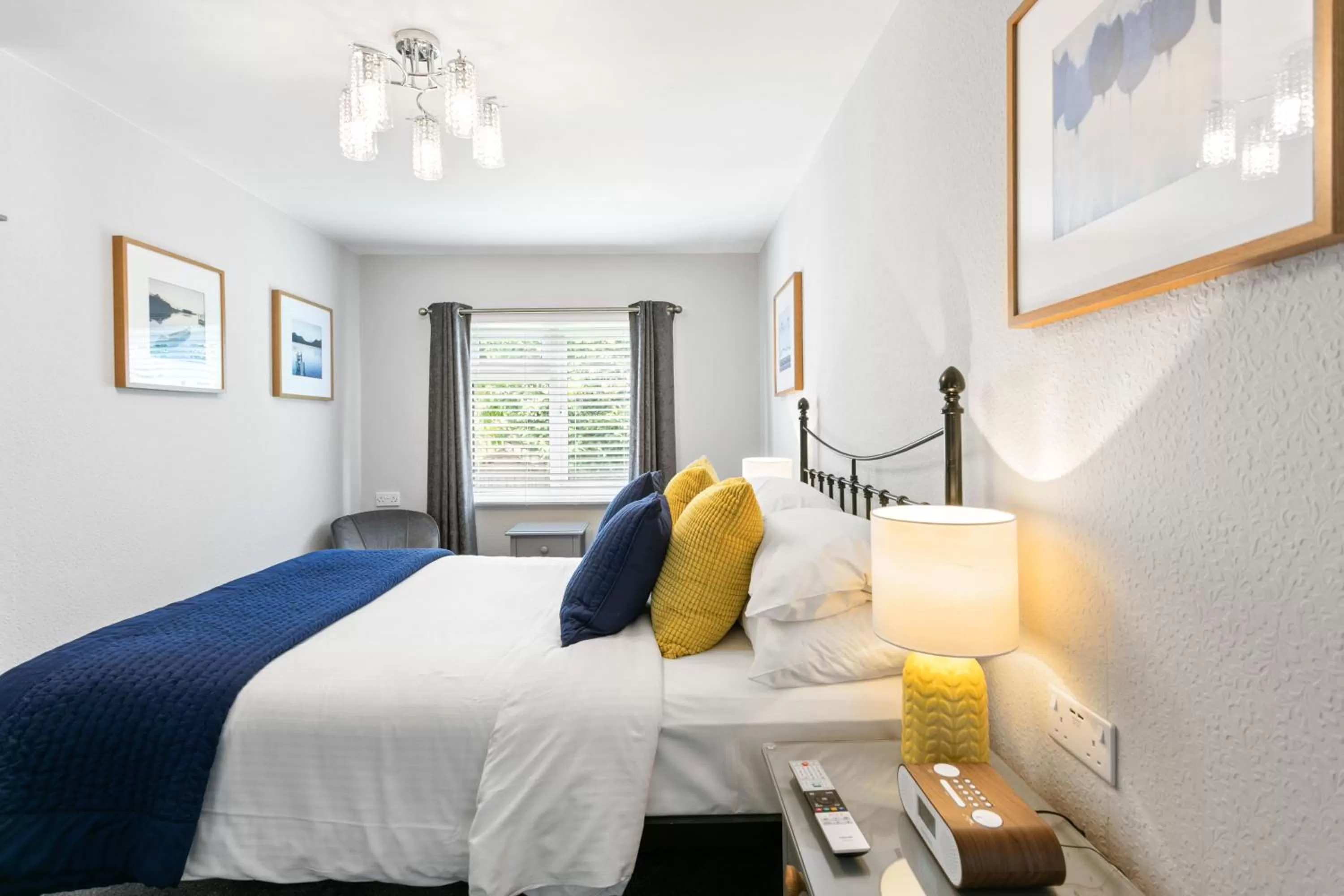 Bedroom in Stover Lodge