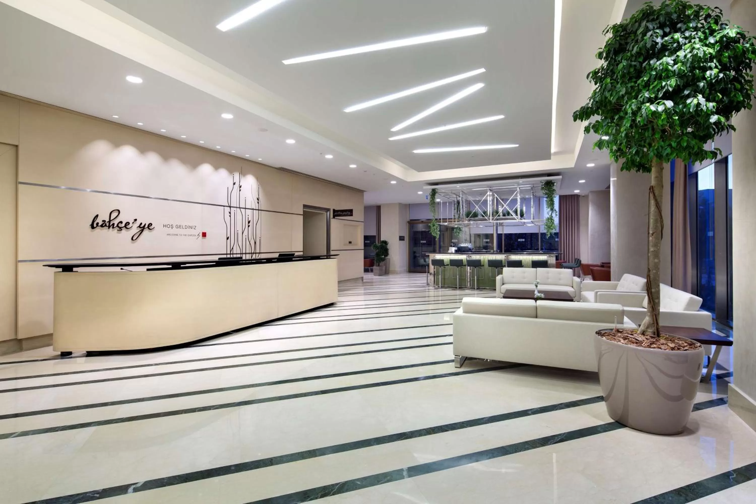 Lobby or reception in Hilton Garden Inn Istanbul Beylikduzu
