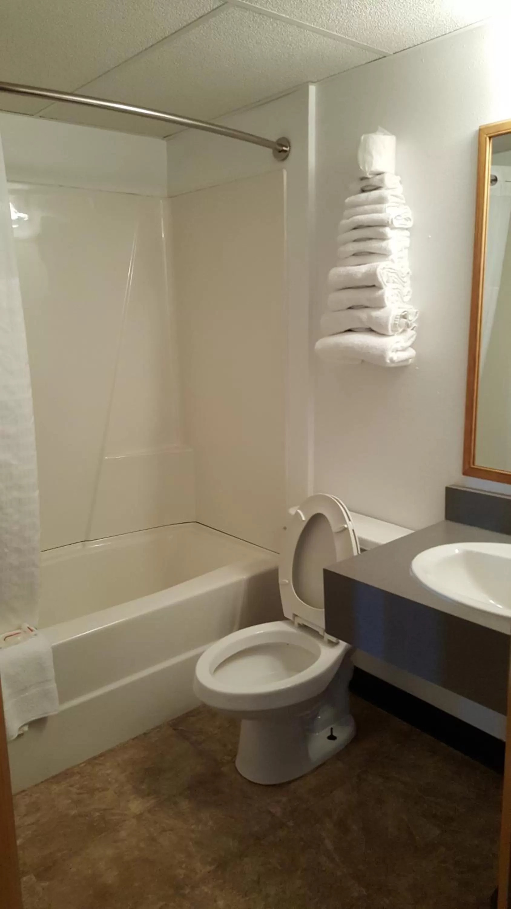 Bathroom in Knights Inn and Suites - Grand Forks