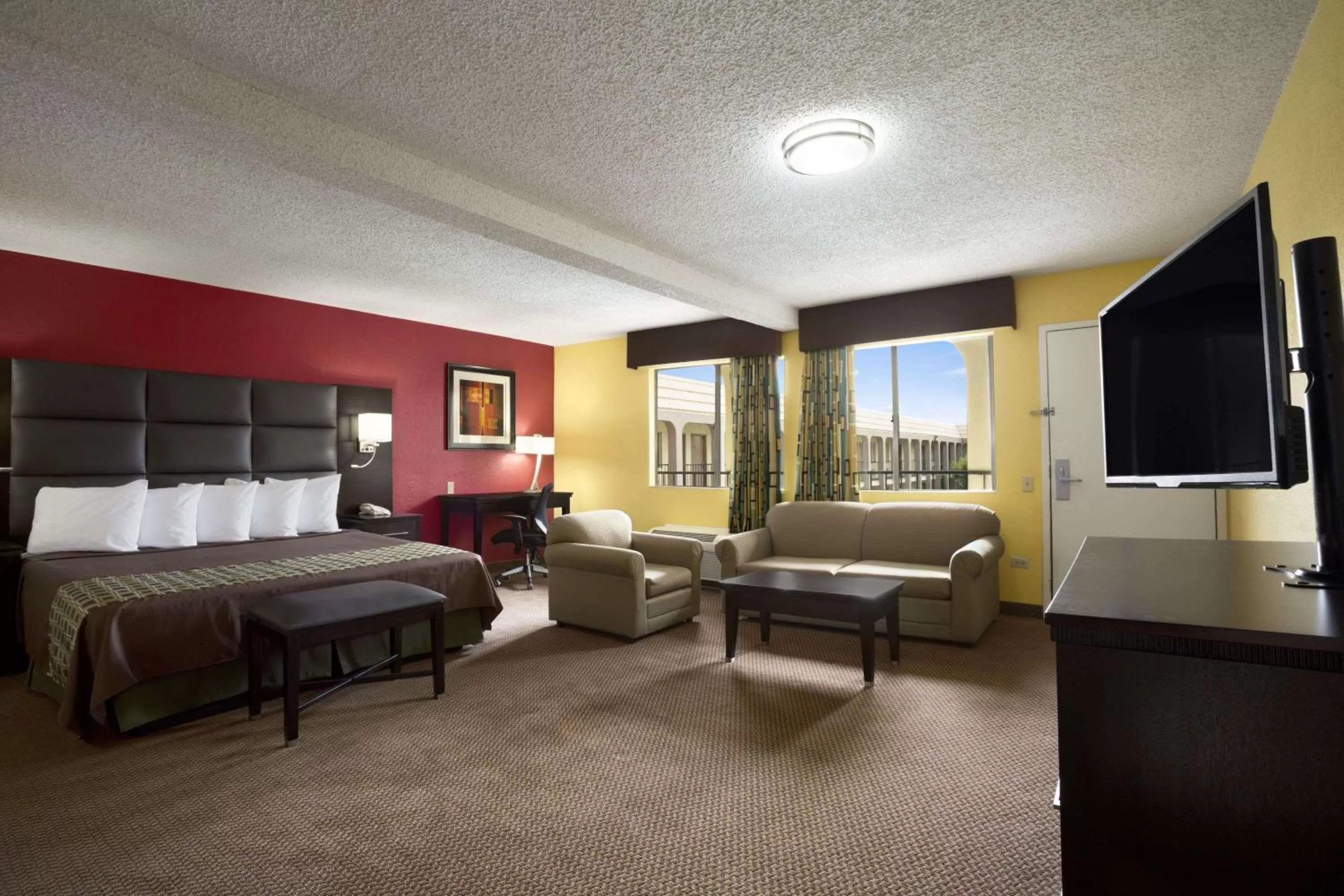Photo of the whole room, Bed in Days Inn by Wyndham Dallas Irving