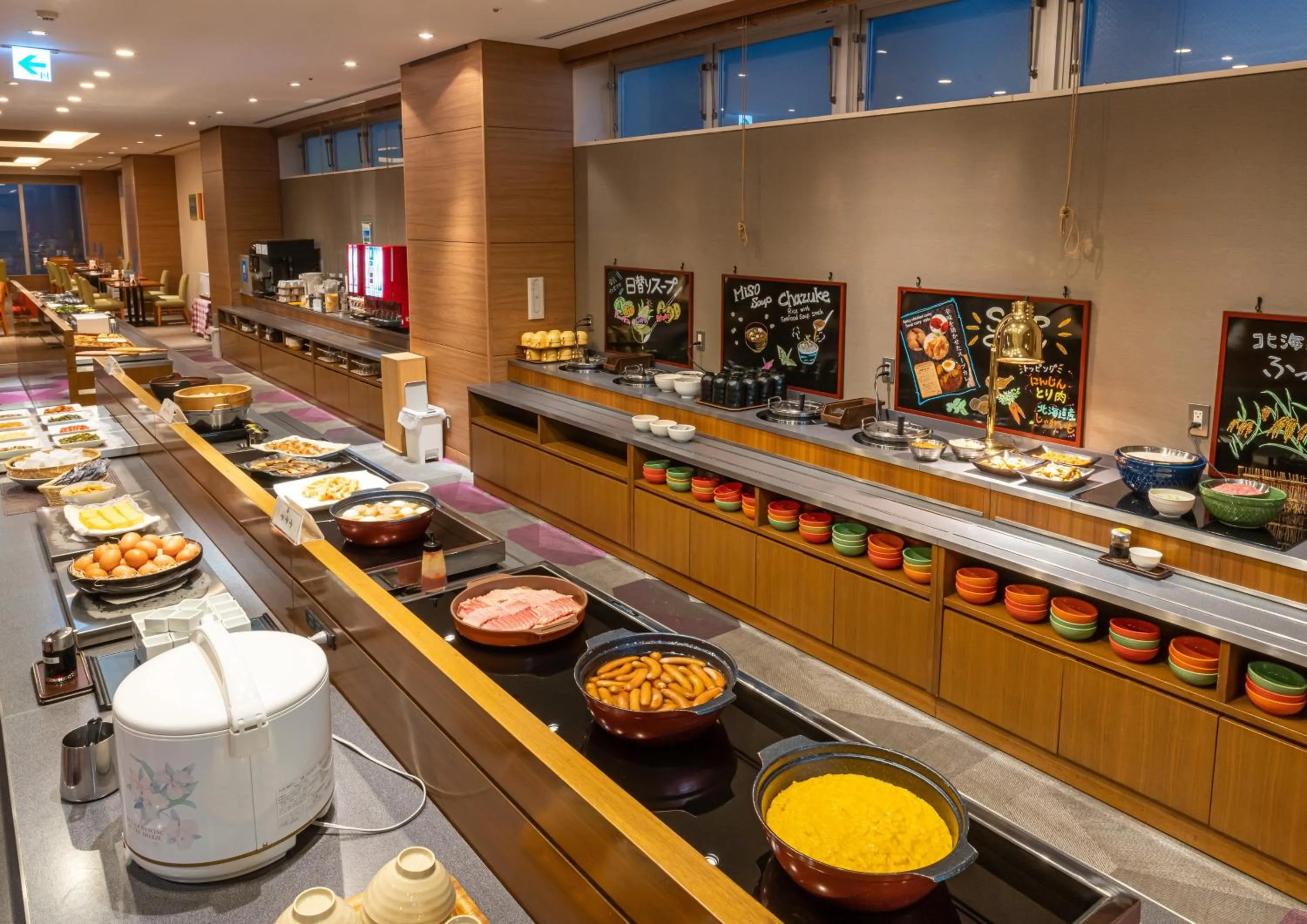 Buffet breakfast in Ibis Styles Sapporo