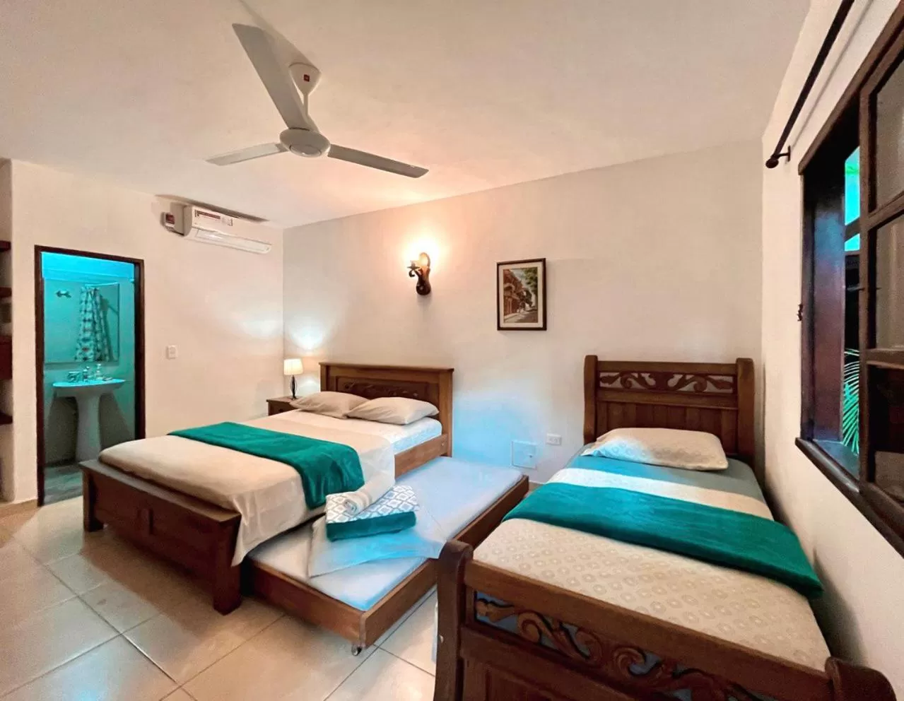 air conditioner, Bed in Camali Hotel