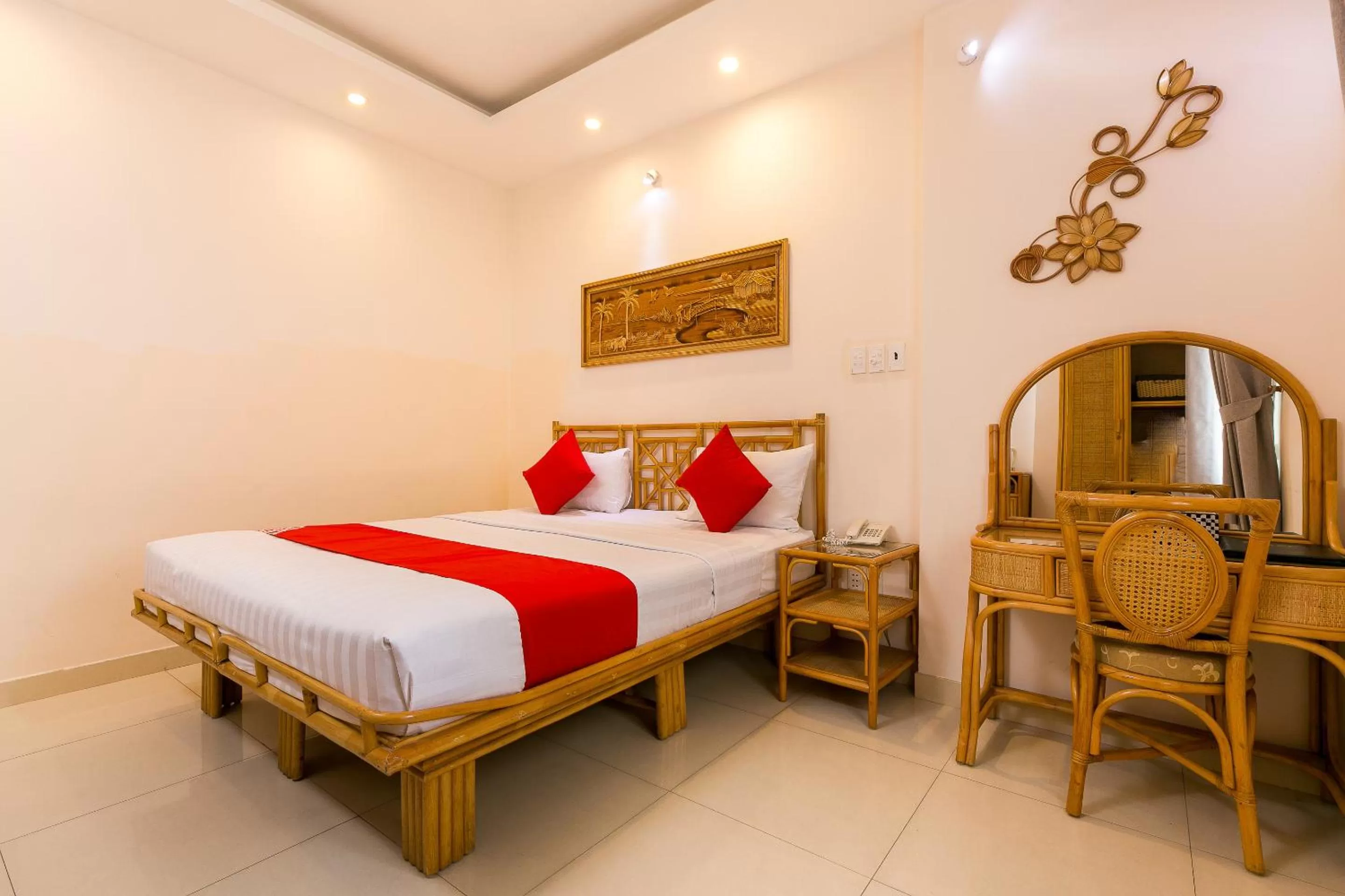 Bedroom, Bed in Calmette Hotel 151 - Ben Thanh