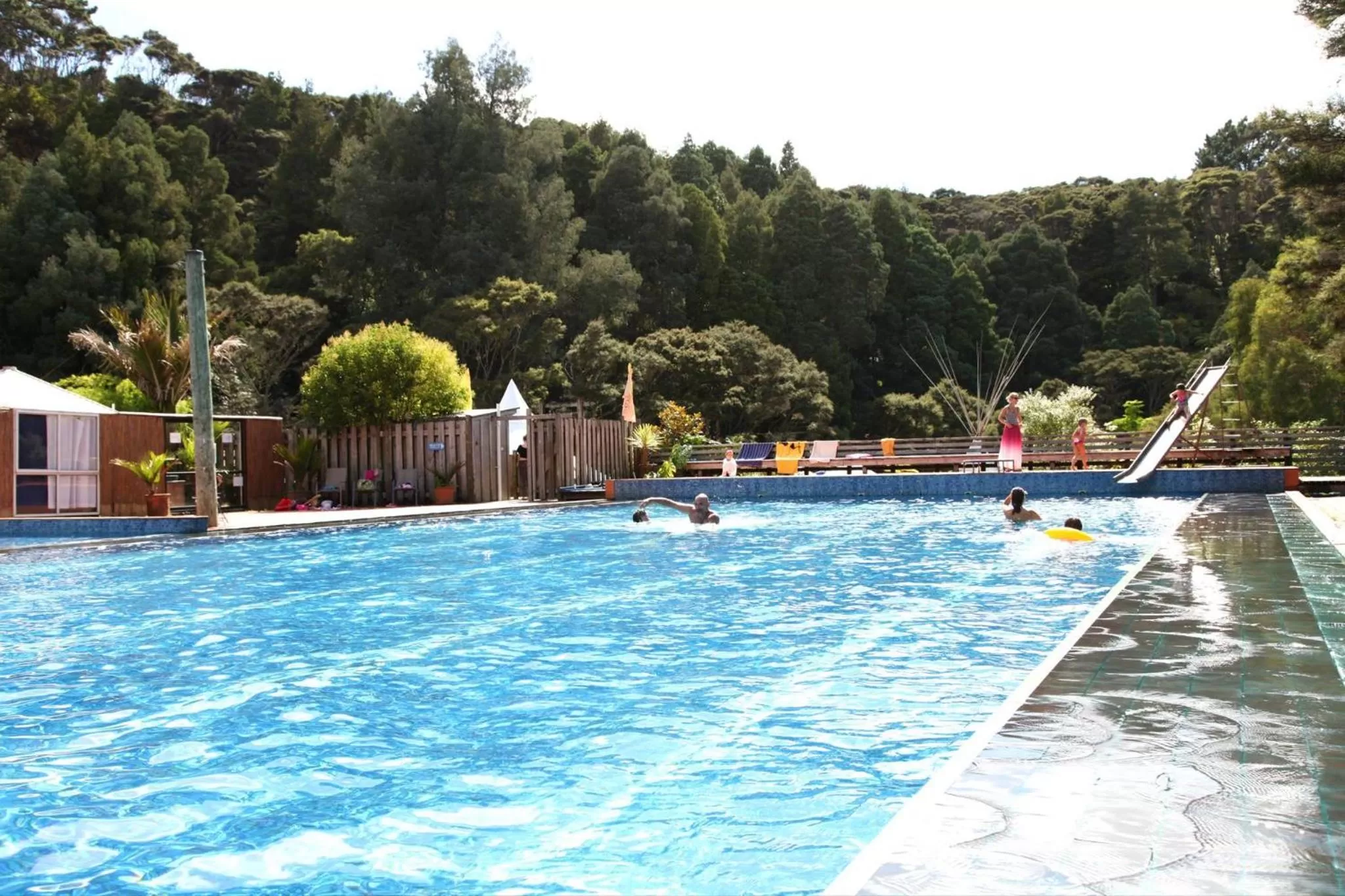 Swimming Pool in Kawai Purapura Yoga Retreat Centre