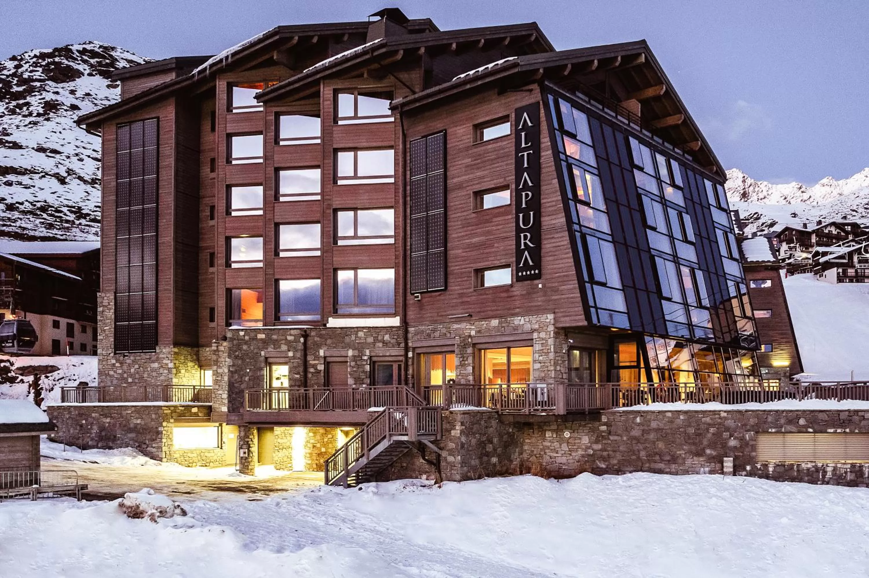 Property building in Altapura Hôtel & Spa Val Thorens