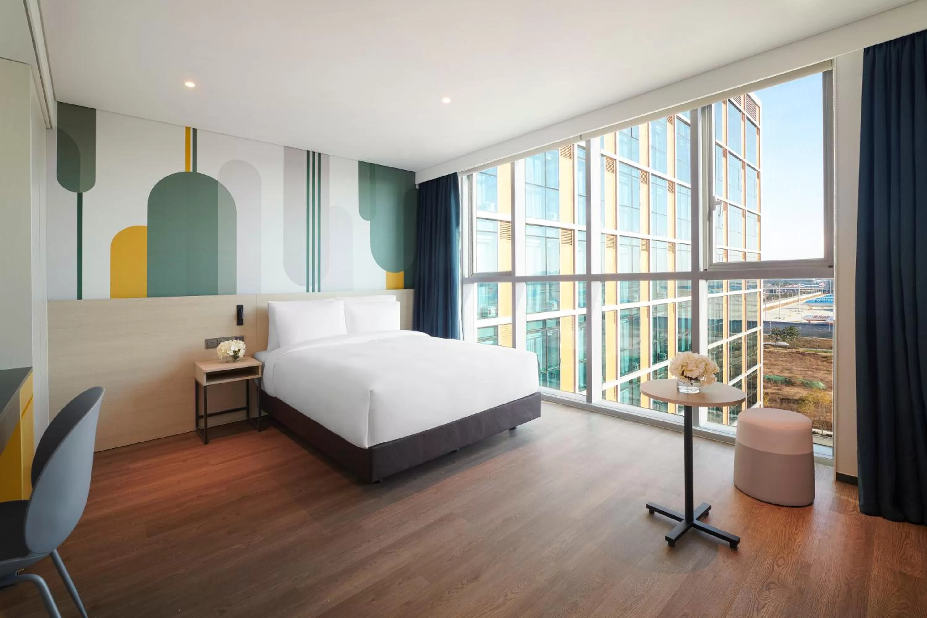 Bed in ibis Styles Ambassador Incheon Airport T2