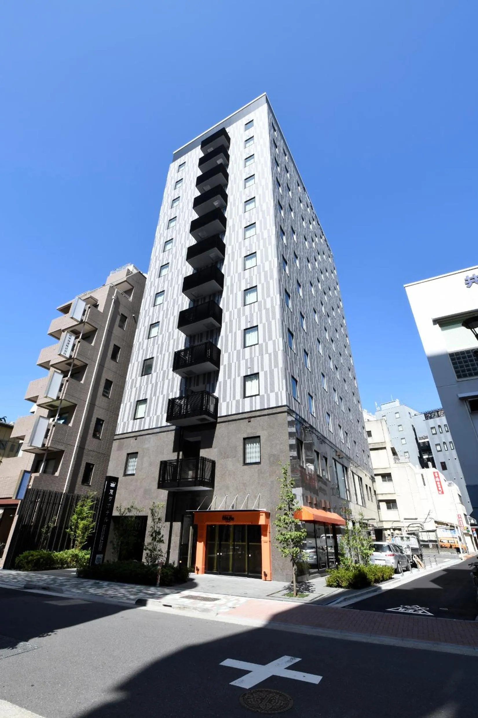 Property building in Henn na Hotel Tokyo Asakusabashi