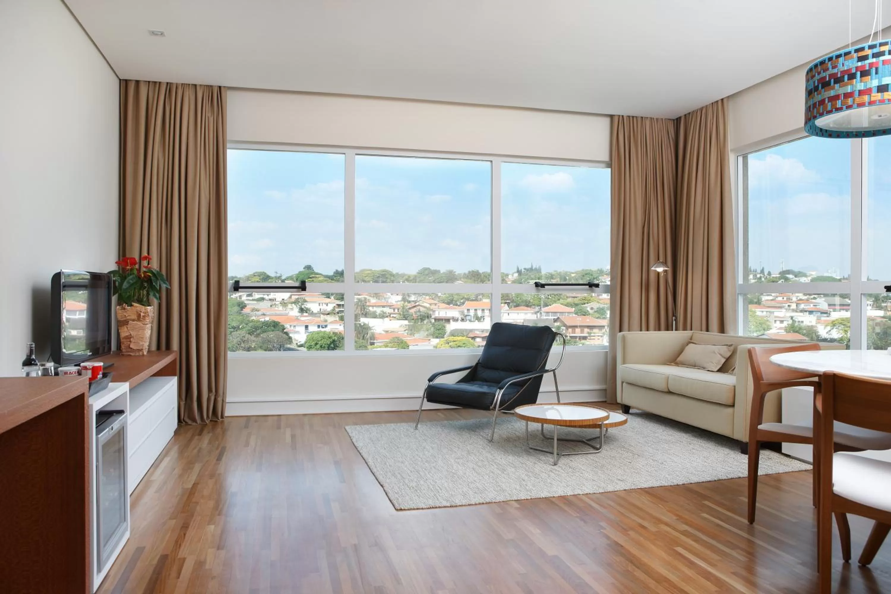 Living room in Vitória Hotel Concept Campinas