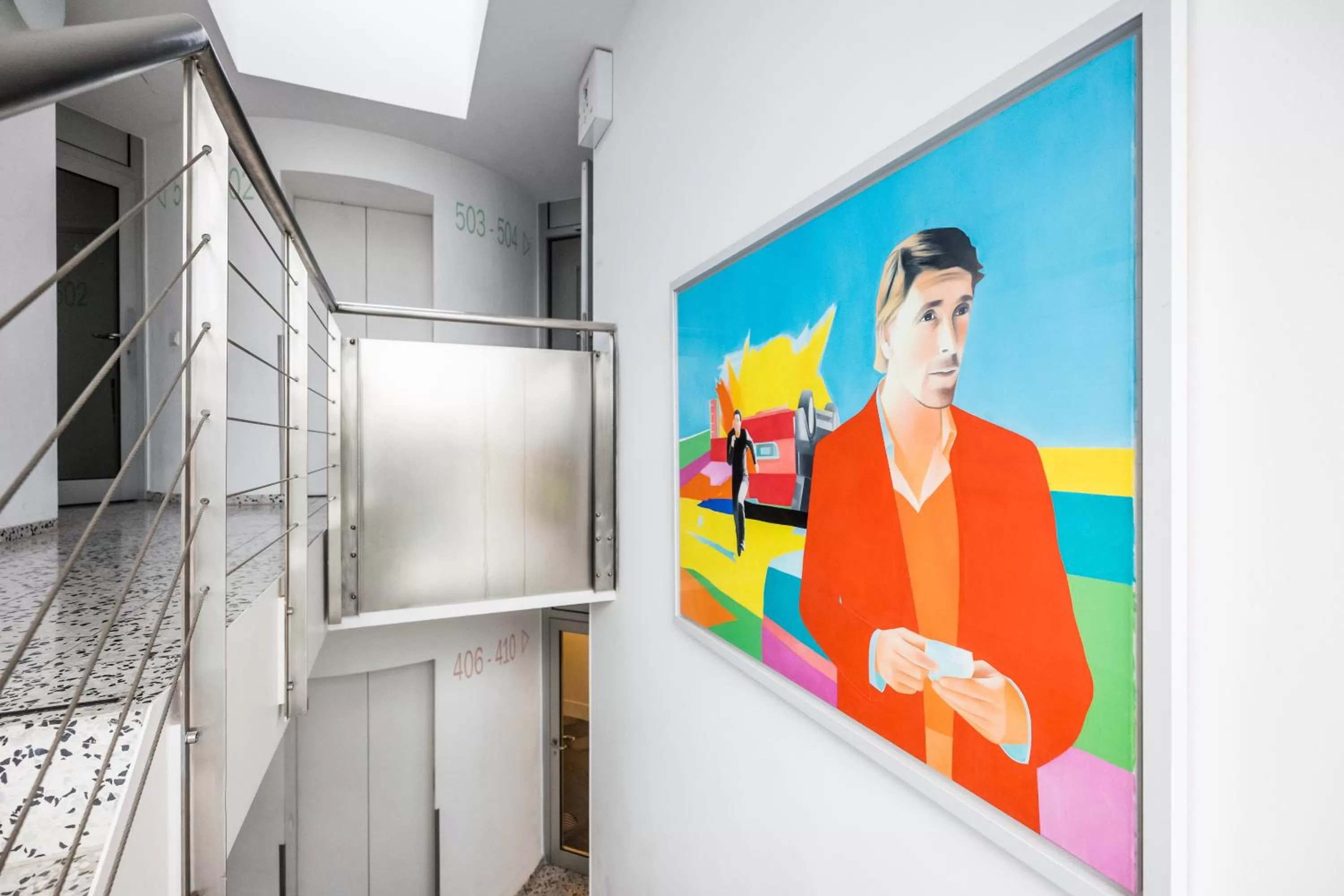 Property building in Art Hotel City Leipzig