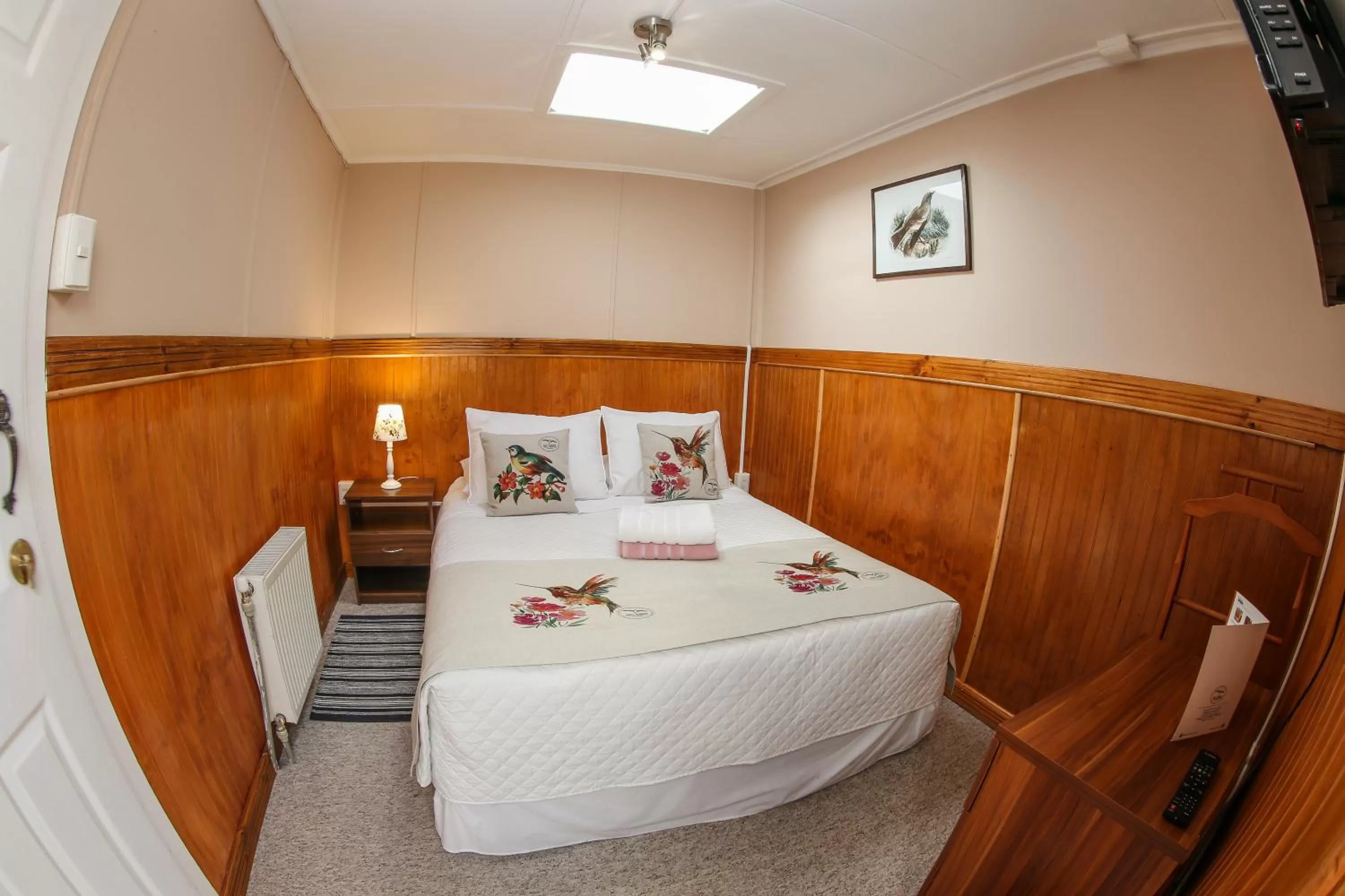 Bed in Hotel Albatros