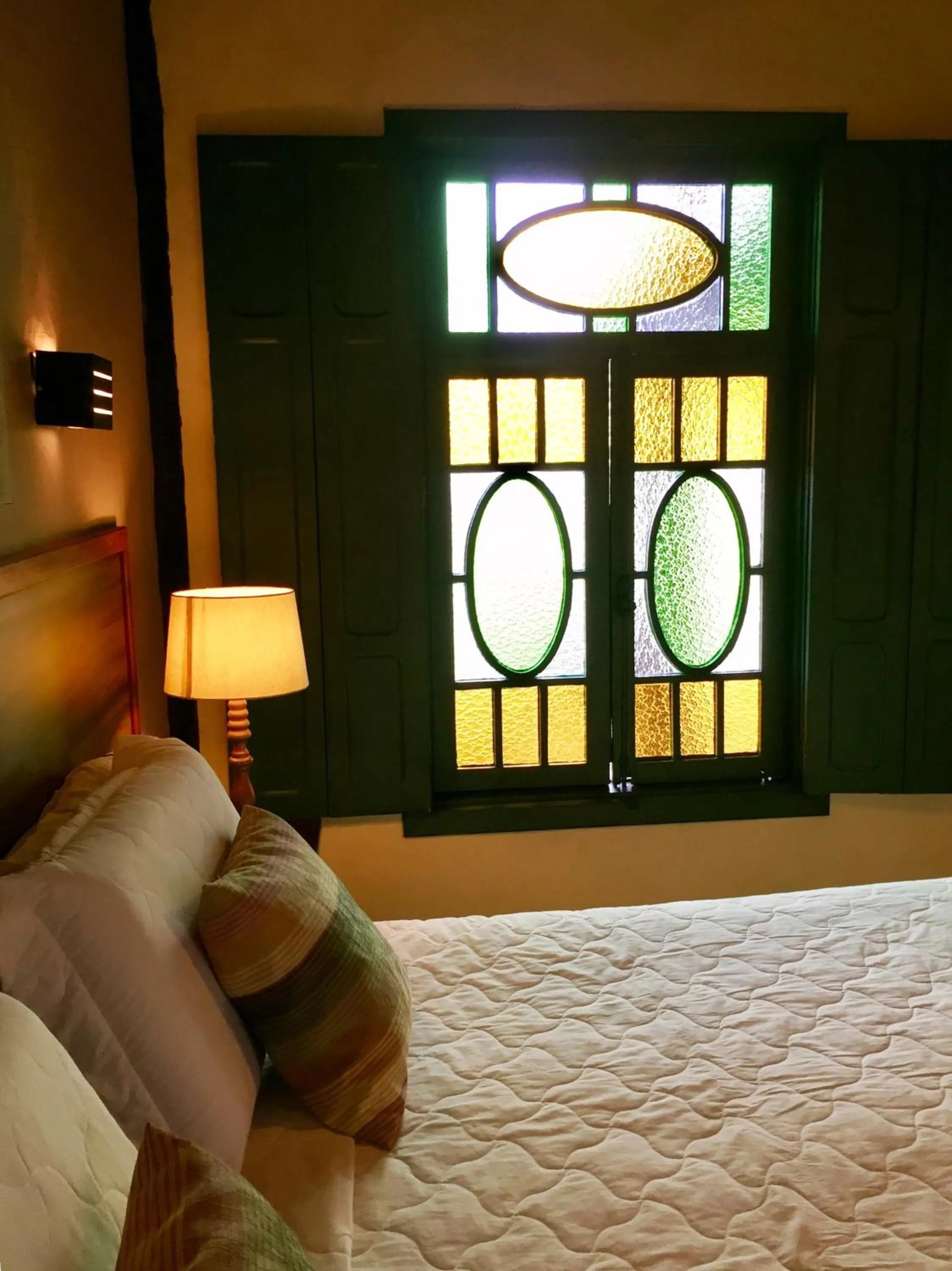 Decorative detail, Bed in Hotel Santa Esmeralda