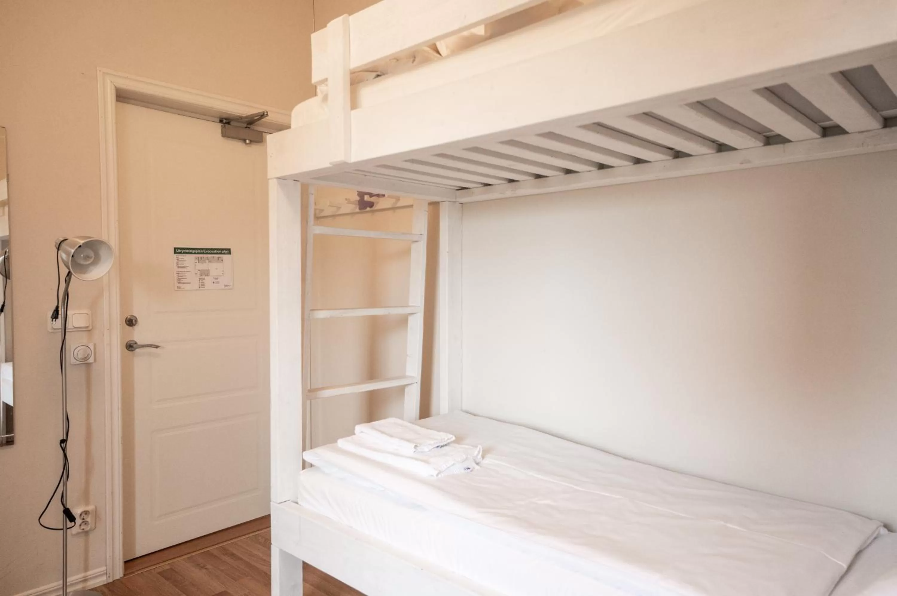 Bedroom, Bunk Bed in Ölands Yoga Studio & Islandshästar, Stugor & Rum