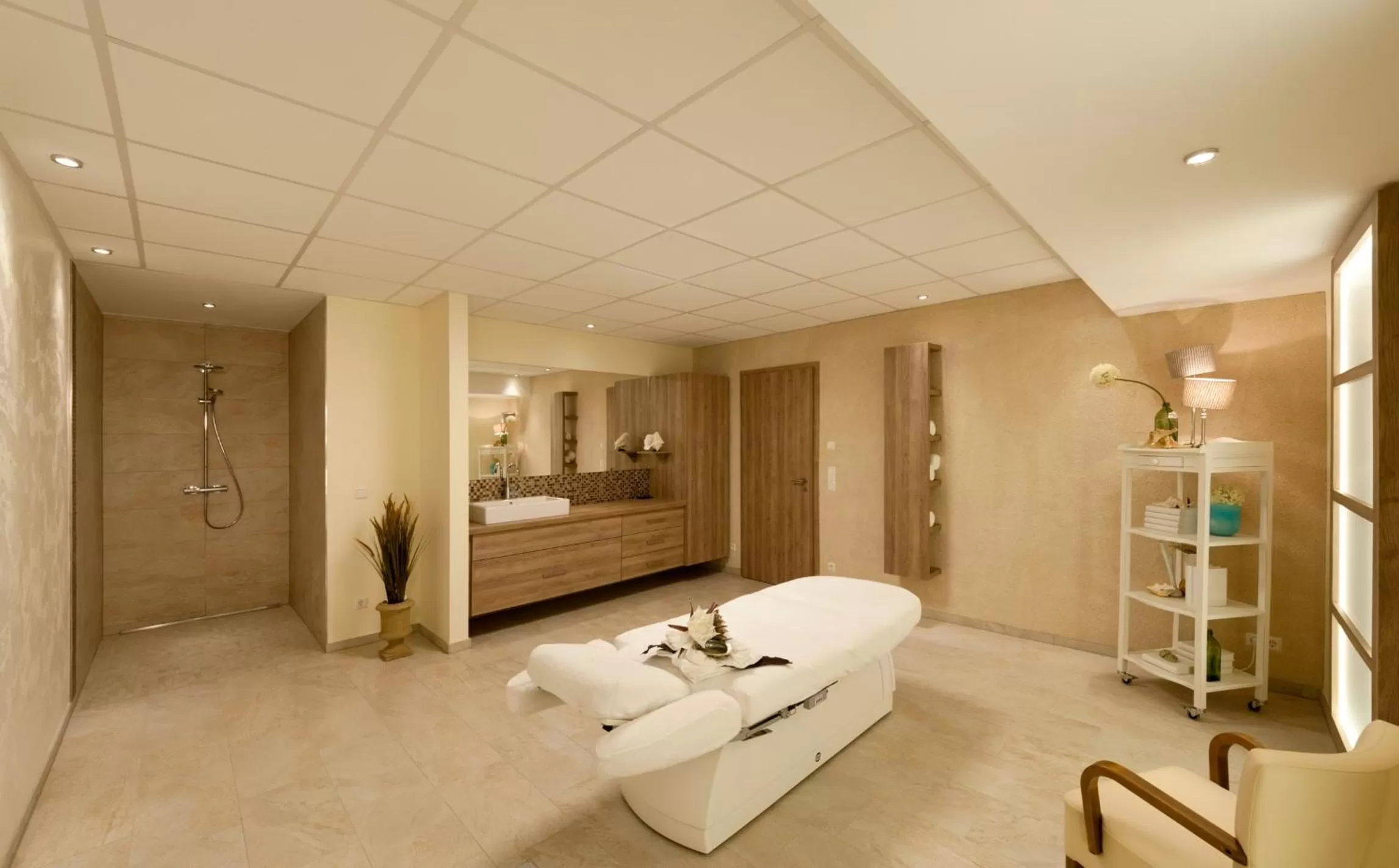 Shower, Bed in Ringhotel Am Stadtpark