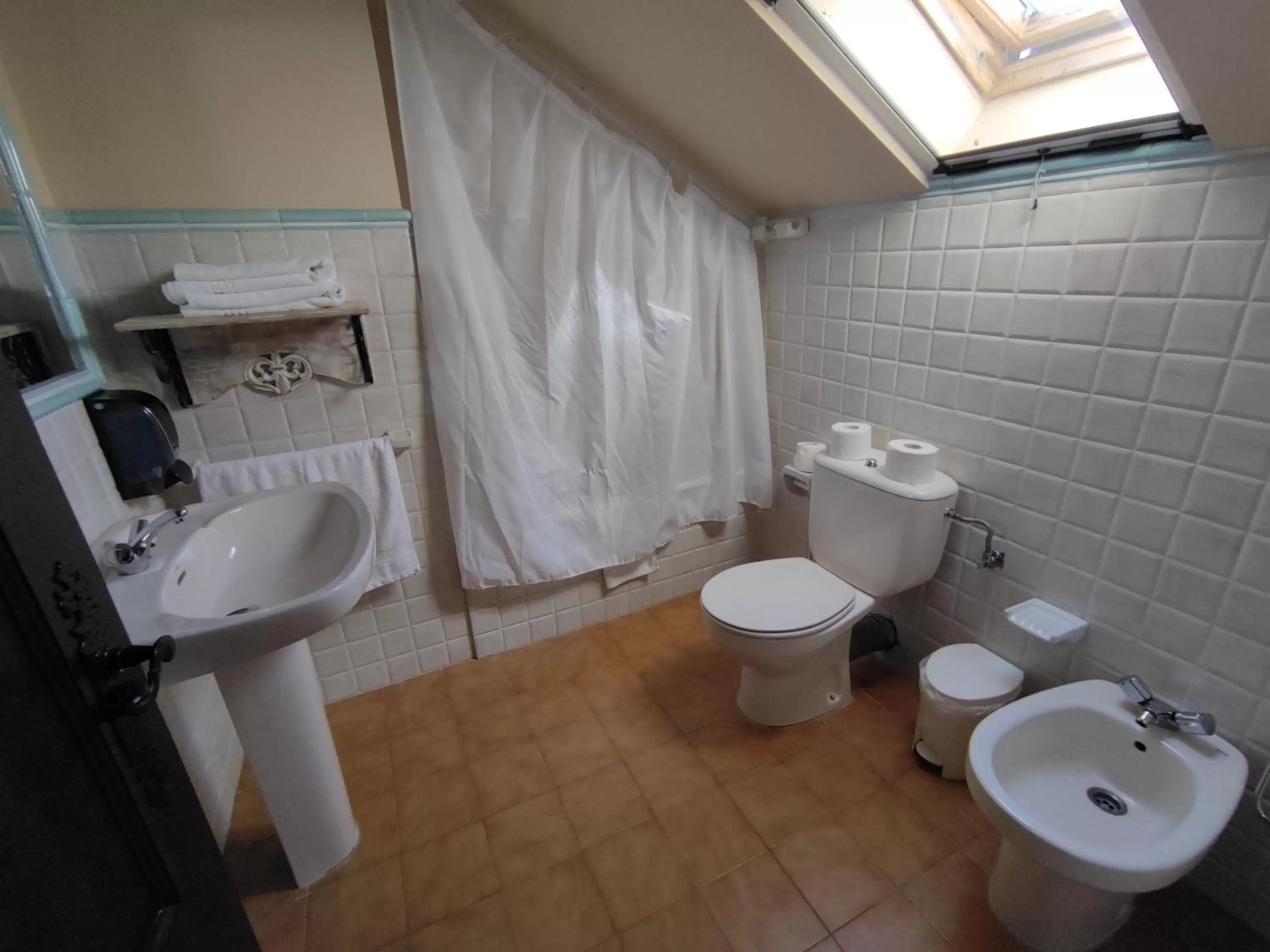 Bathroom in Hotel Casa de Díaz