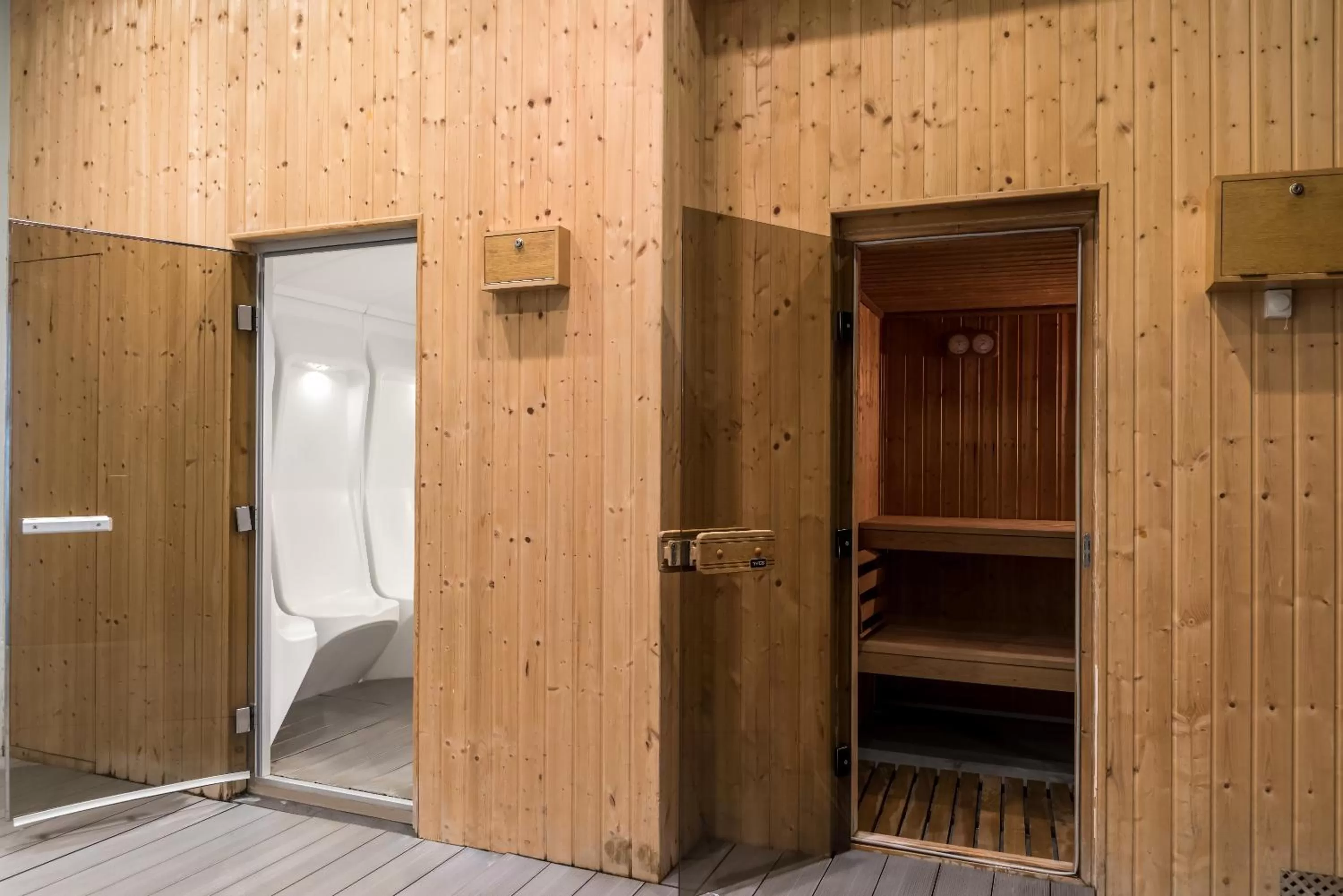 Steam room in Enotel Magnólia