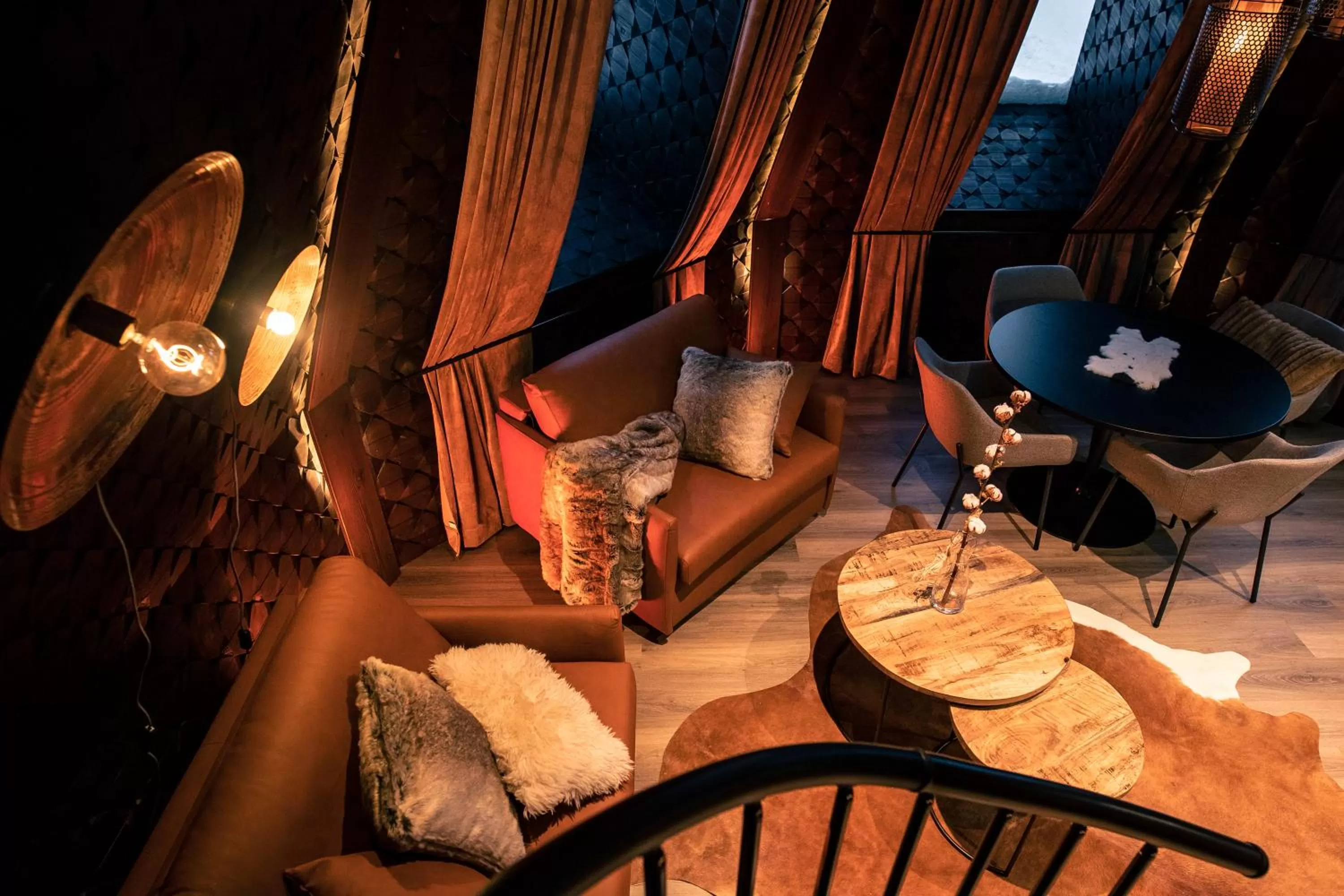 Living room in Apukka Resort