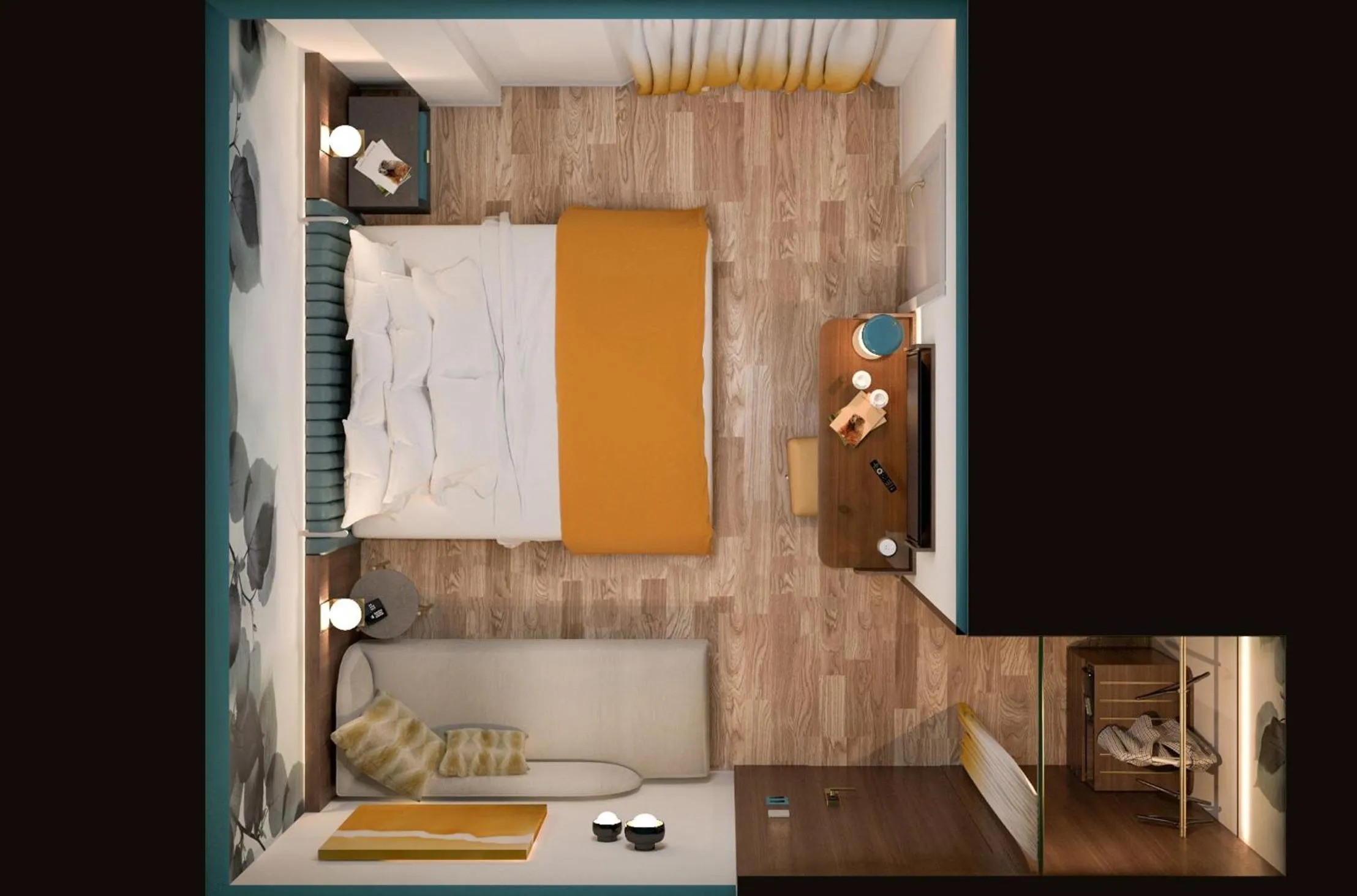 Photo of the whole room in Hotel Regina Elena 57 & Oro Bianco SPA