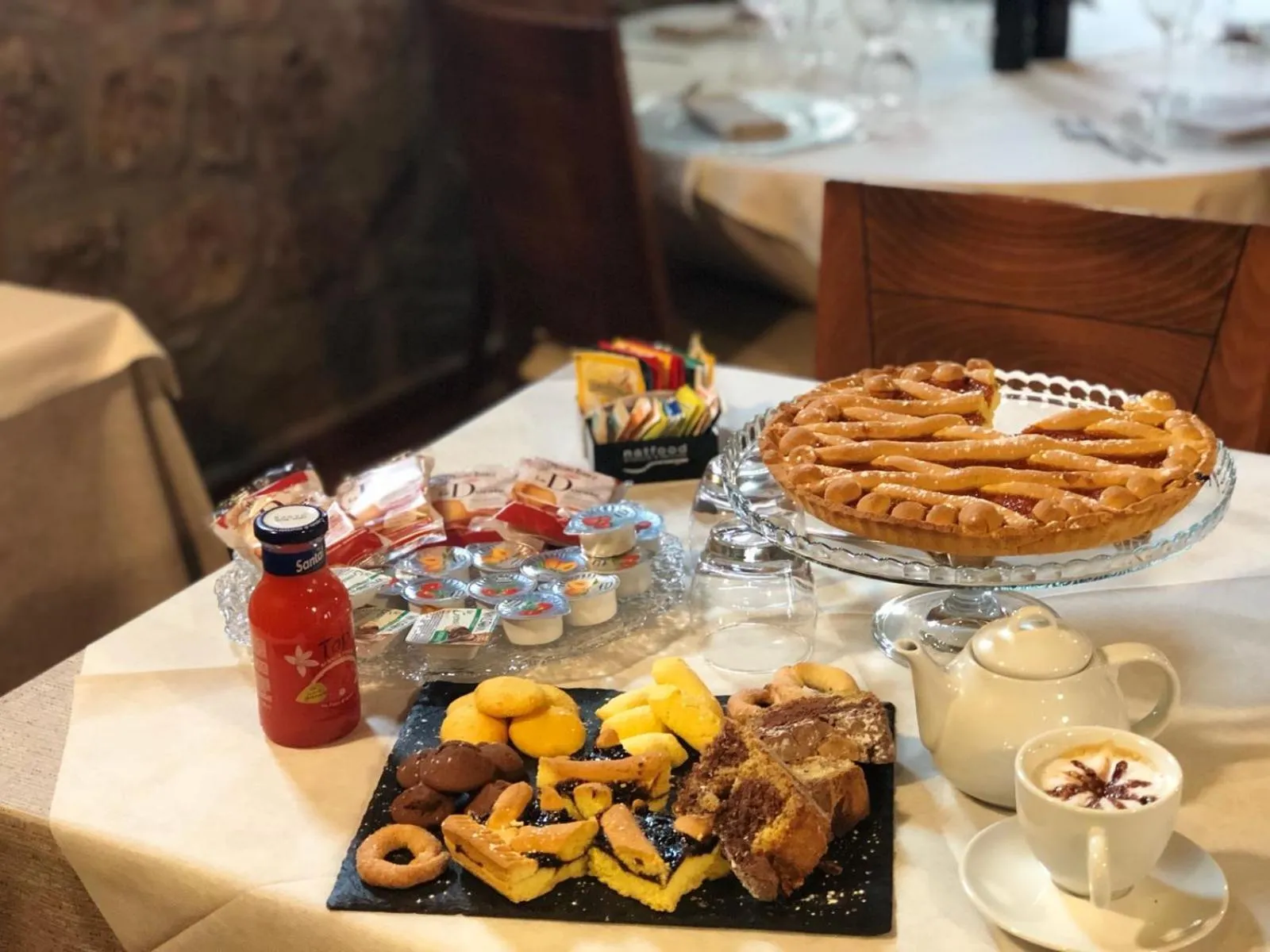 Italian breakfast in Locanda Dal Sor Francesco