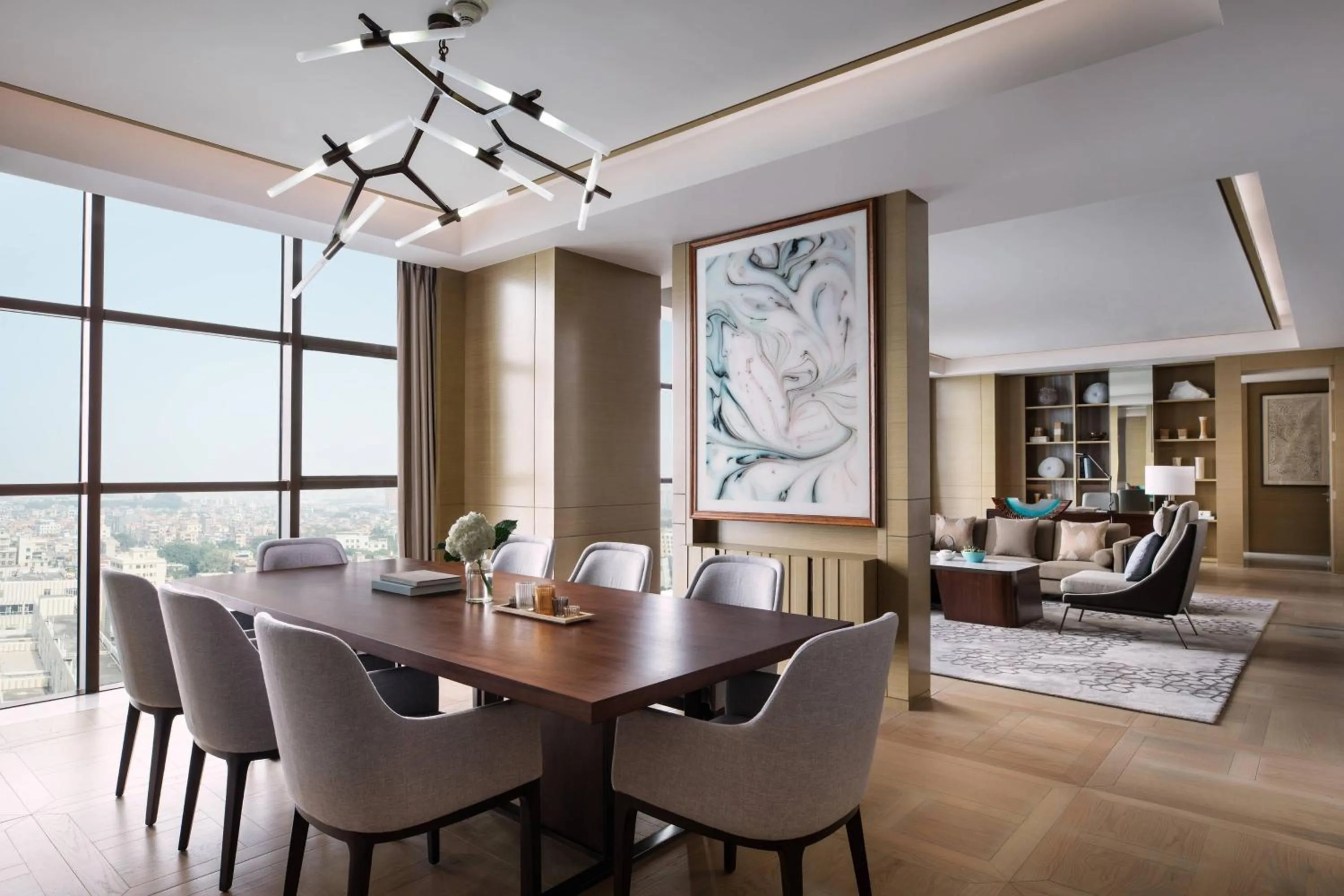 Living room in Courtyard by Marriott Shunde Longjiang, Near Furniture Fair