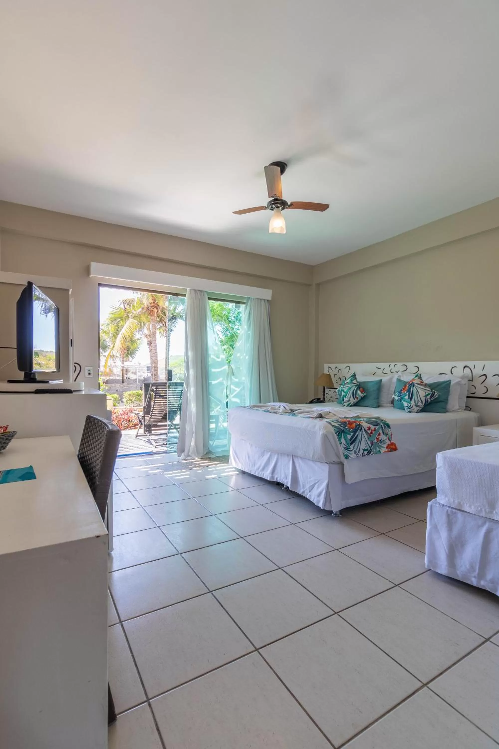 Bed in Hotel Pousada Brava Club