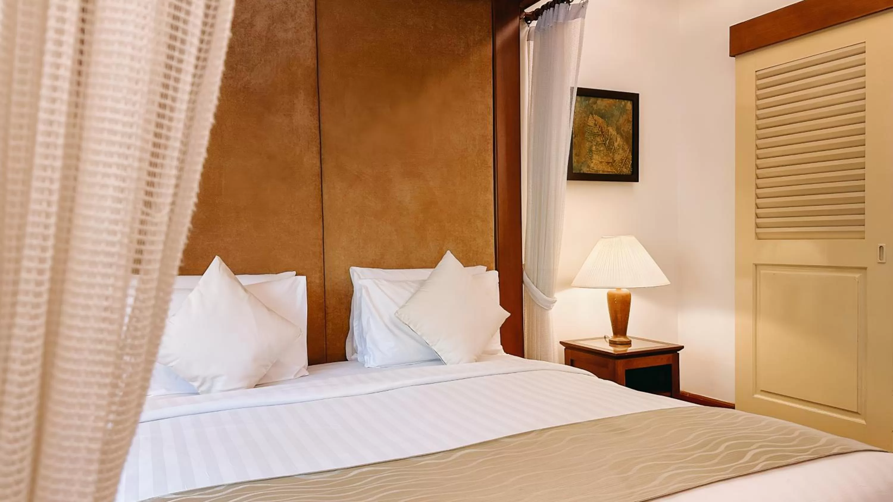 Bed in Rebak Island Resort & Marina, Langkawi 大自然 野生动物与美食爱好者的天堂