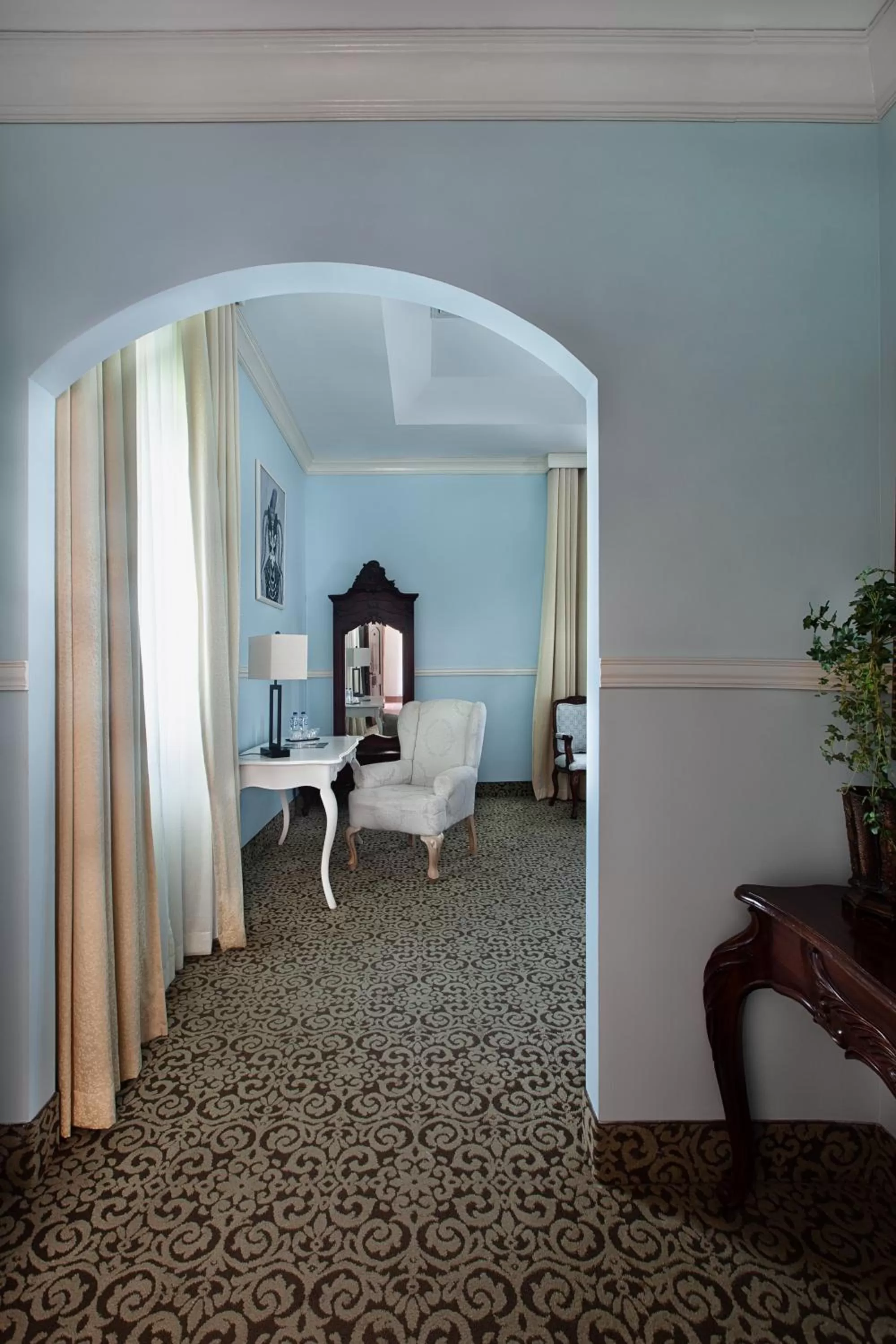 Living room in Hotel la Perla Leon