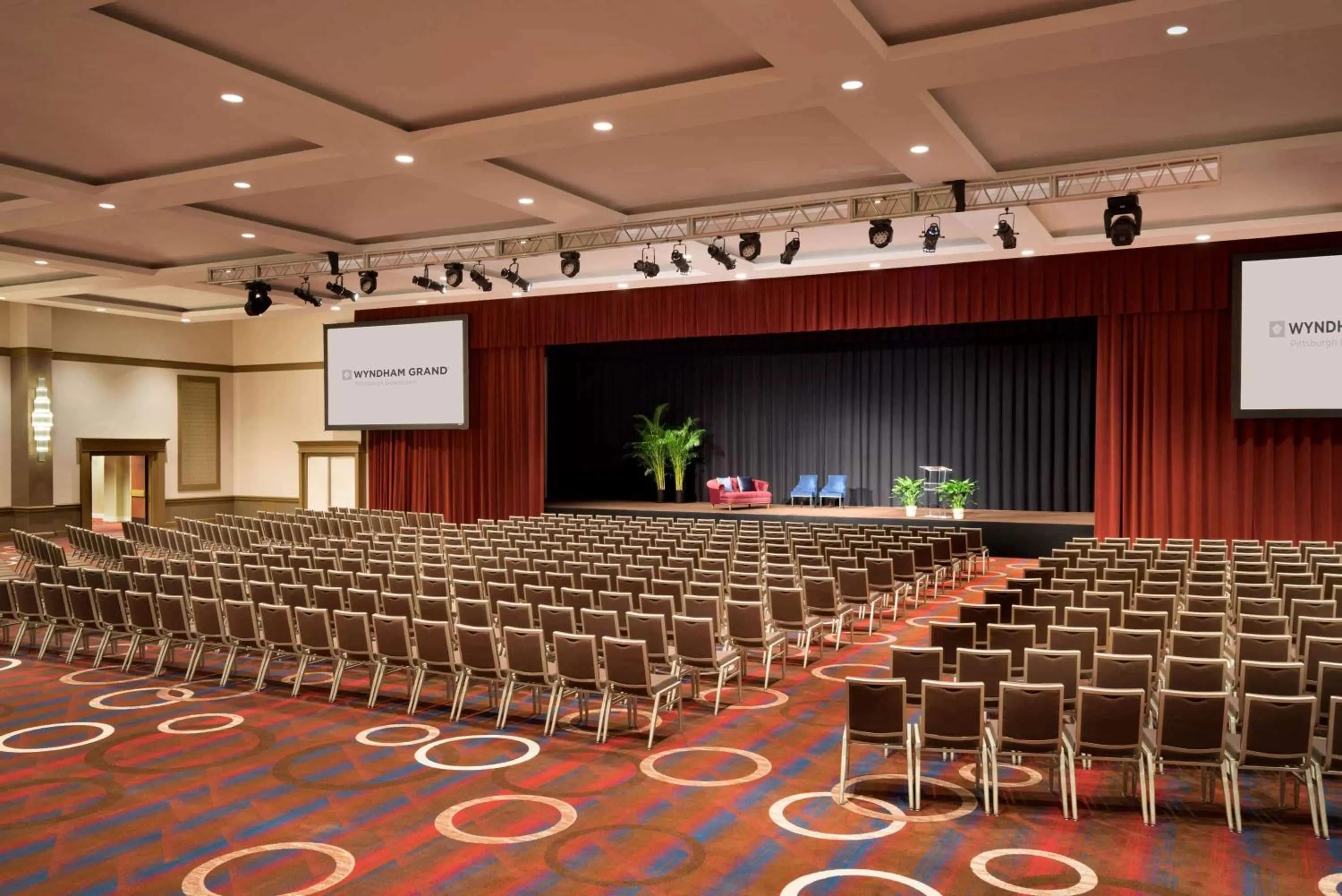 On site in Wyndham Grand Pittsburgh