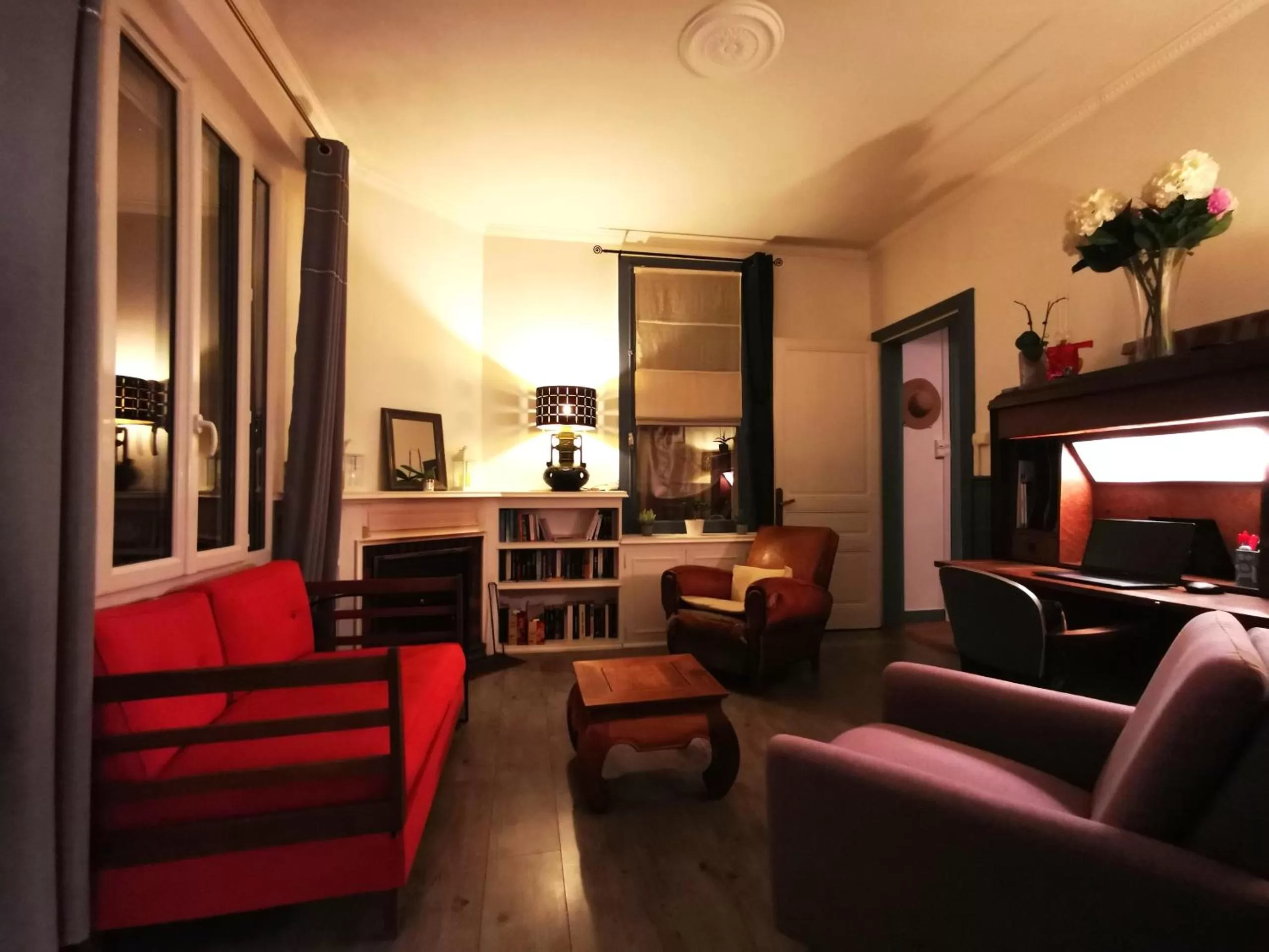 Property building, Seating Area in Chambres d'hôtes La Maison Blanche