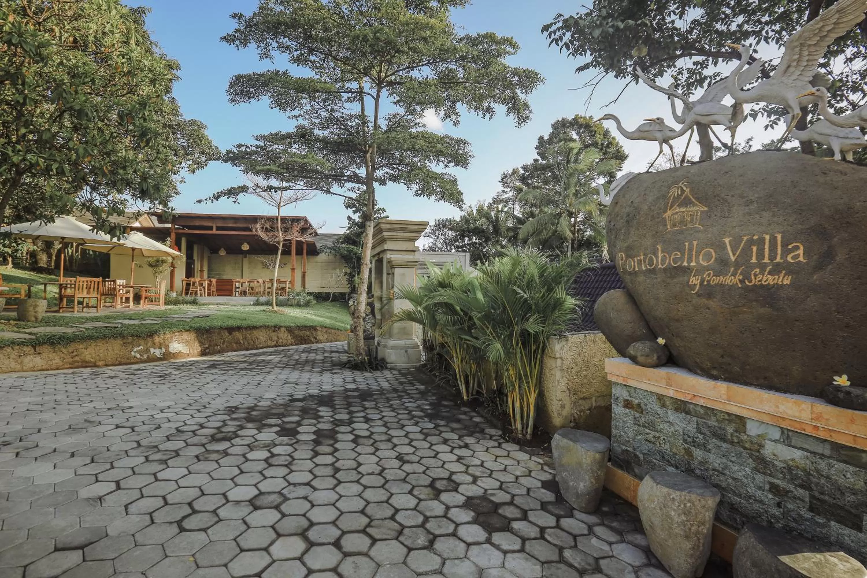 Parking in Portobello Villa Ubud