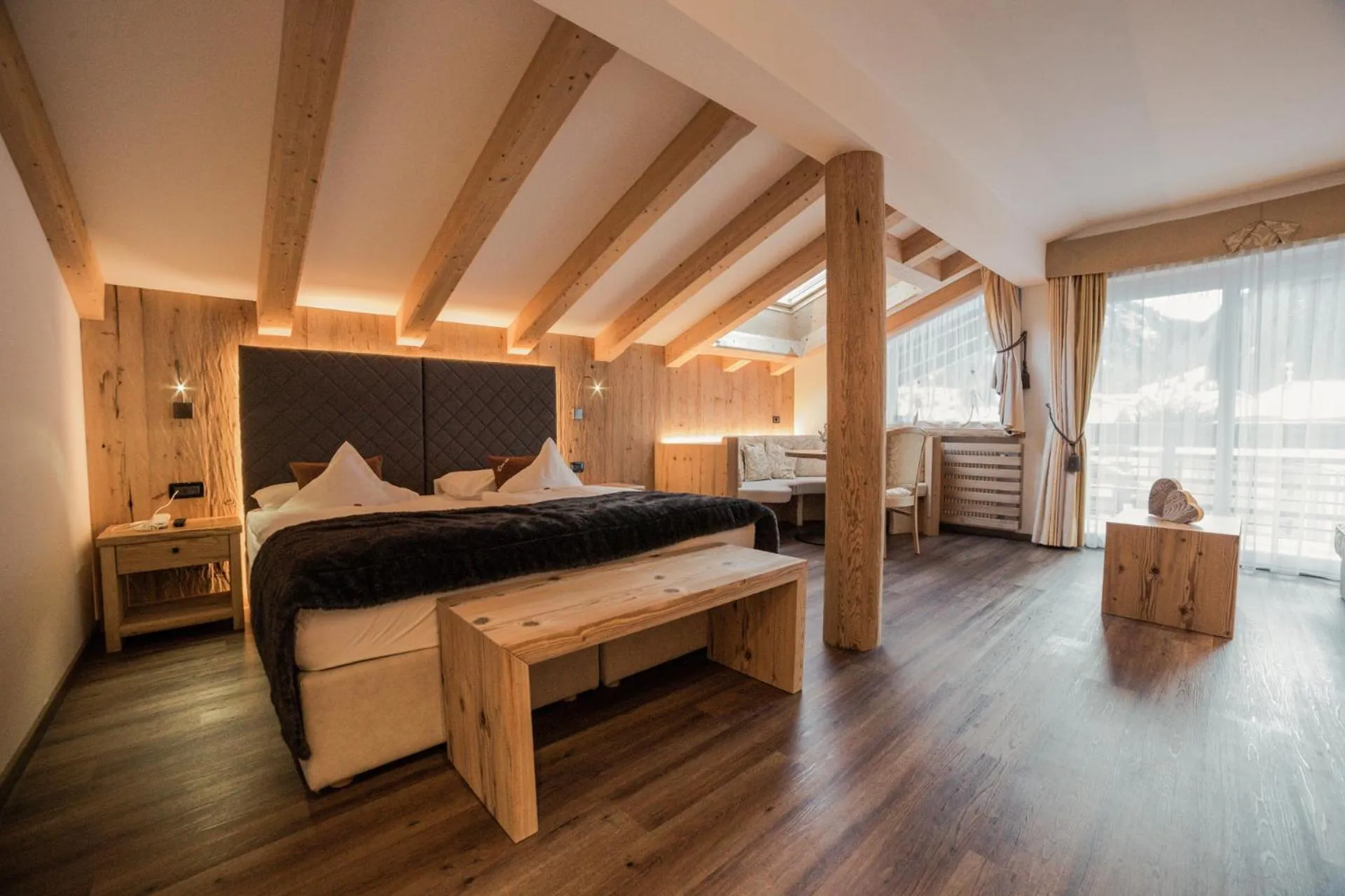 Photo of the whole room, Bed in Freina Mountain Lifestyle Hotel