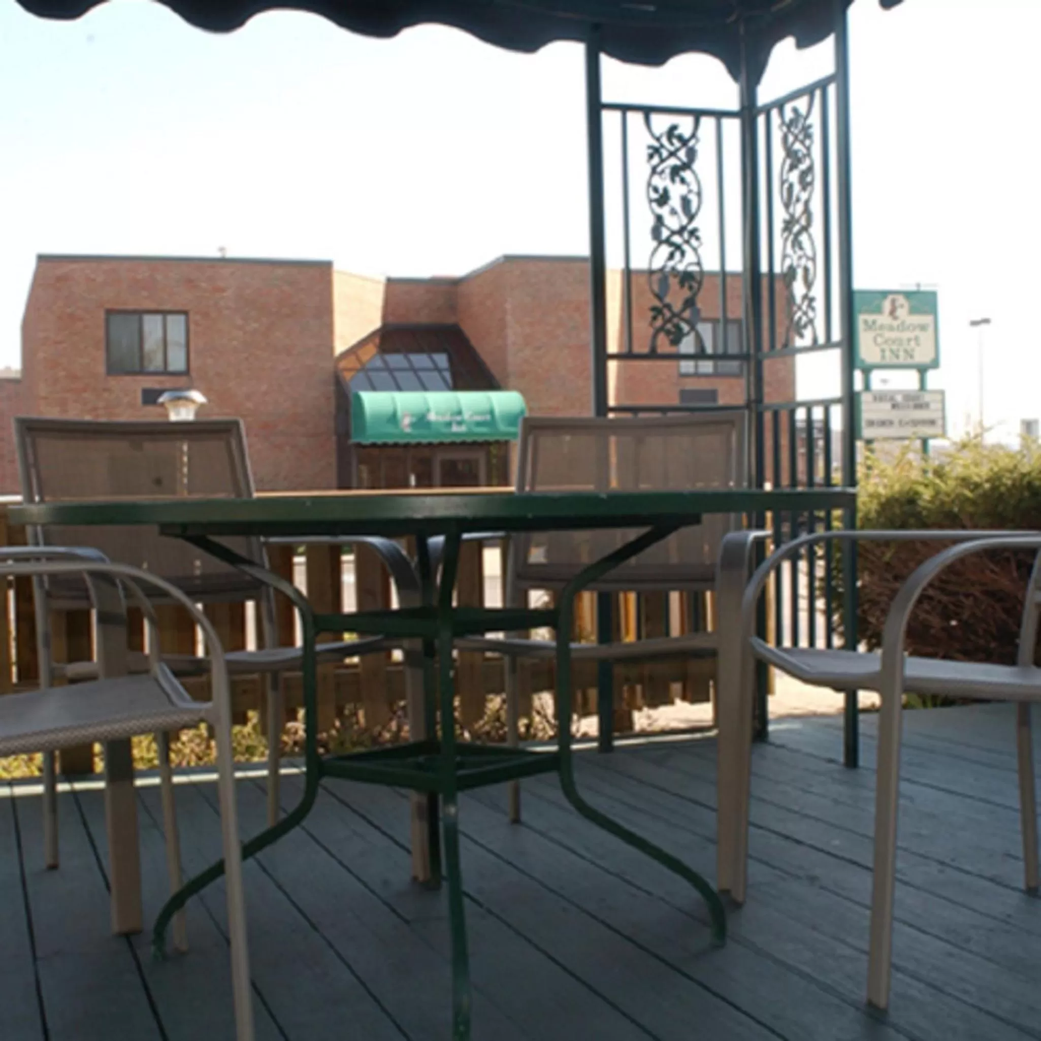 Facade/entrance in Meadow Court Inn - Ithaca
