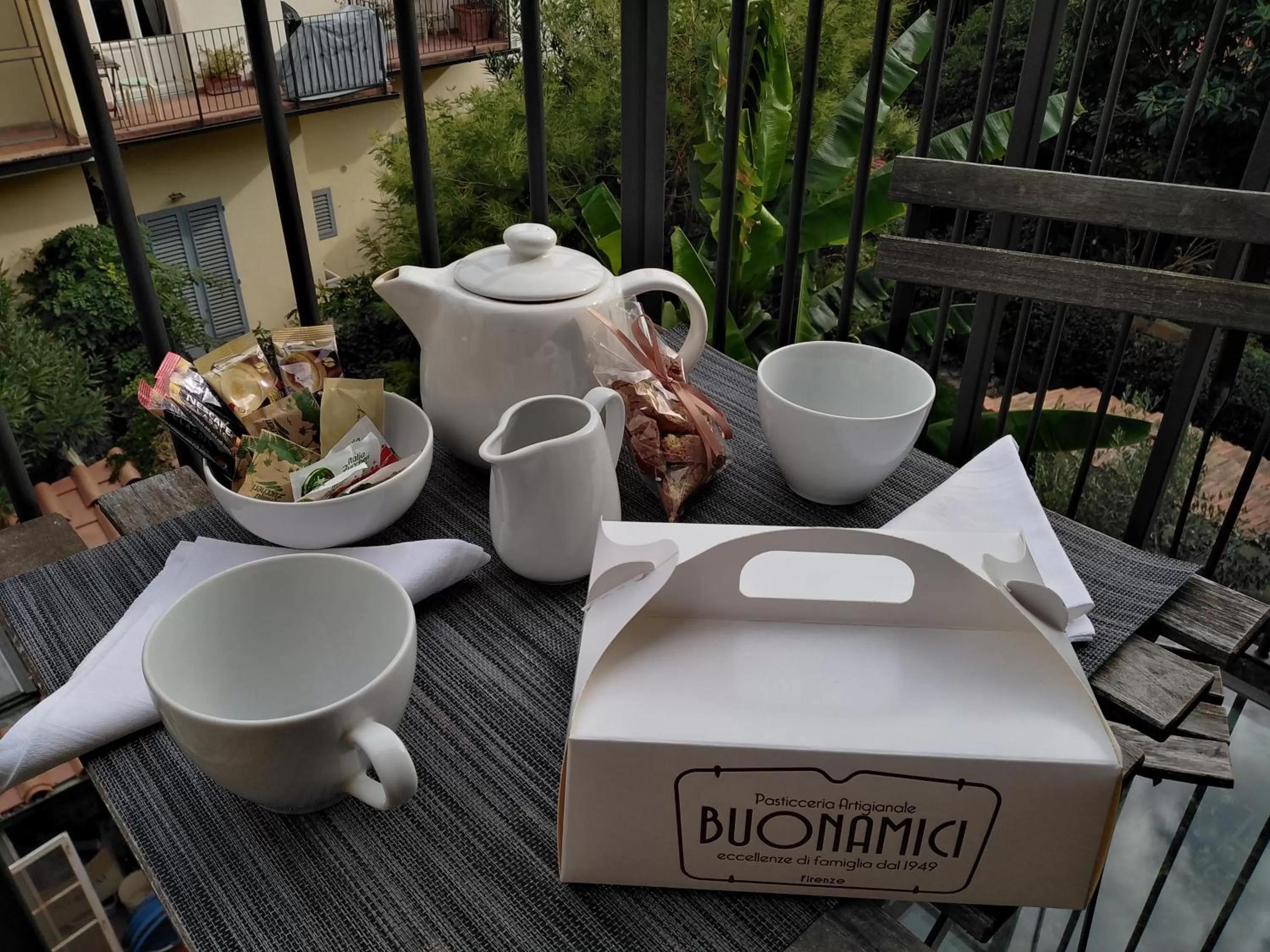 Balcony/Terrace in In San Frediano B&B