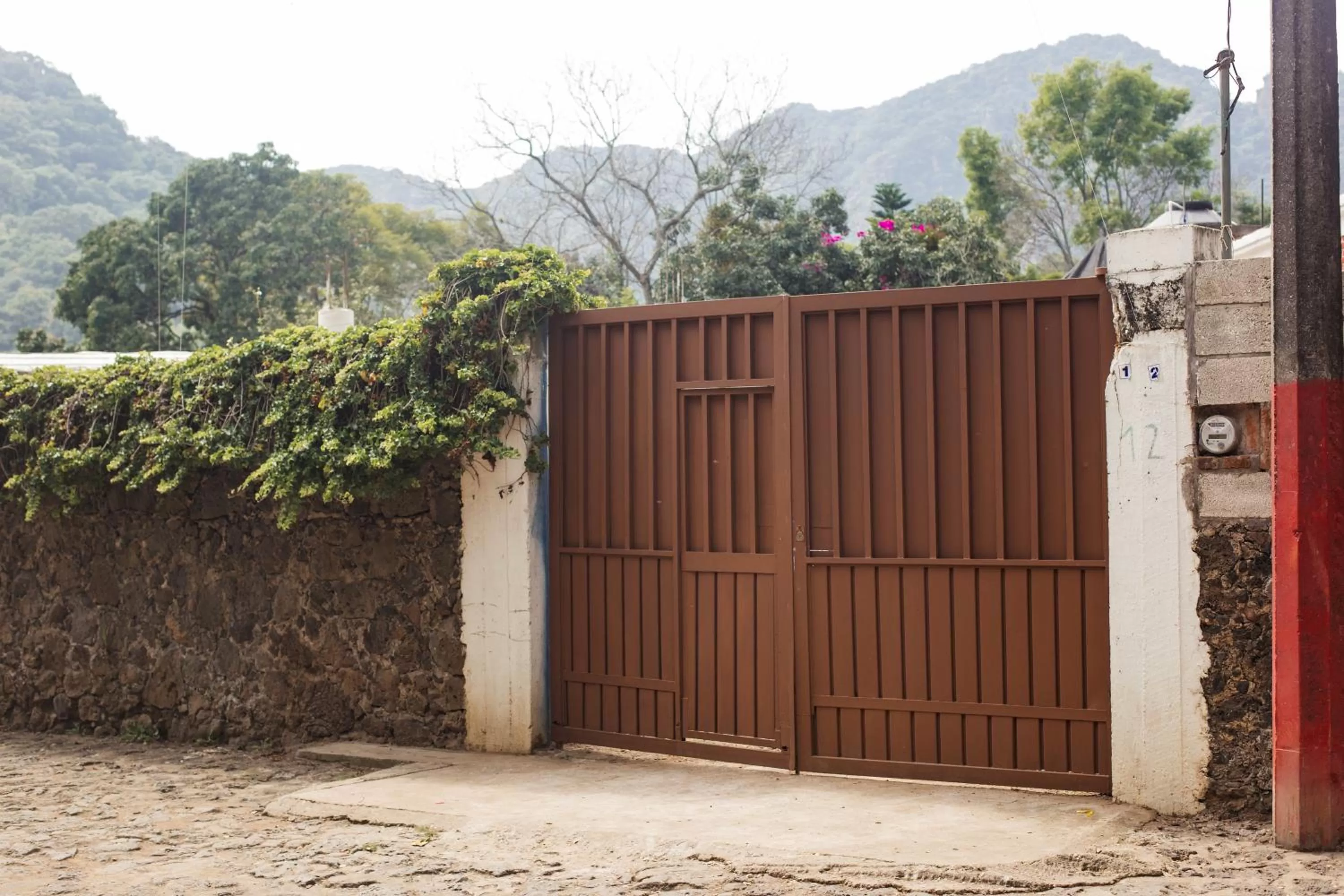 Facade/entrance in Hospedaje Temazcaltitla