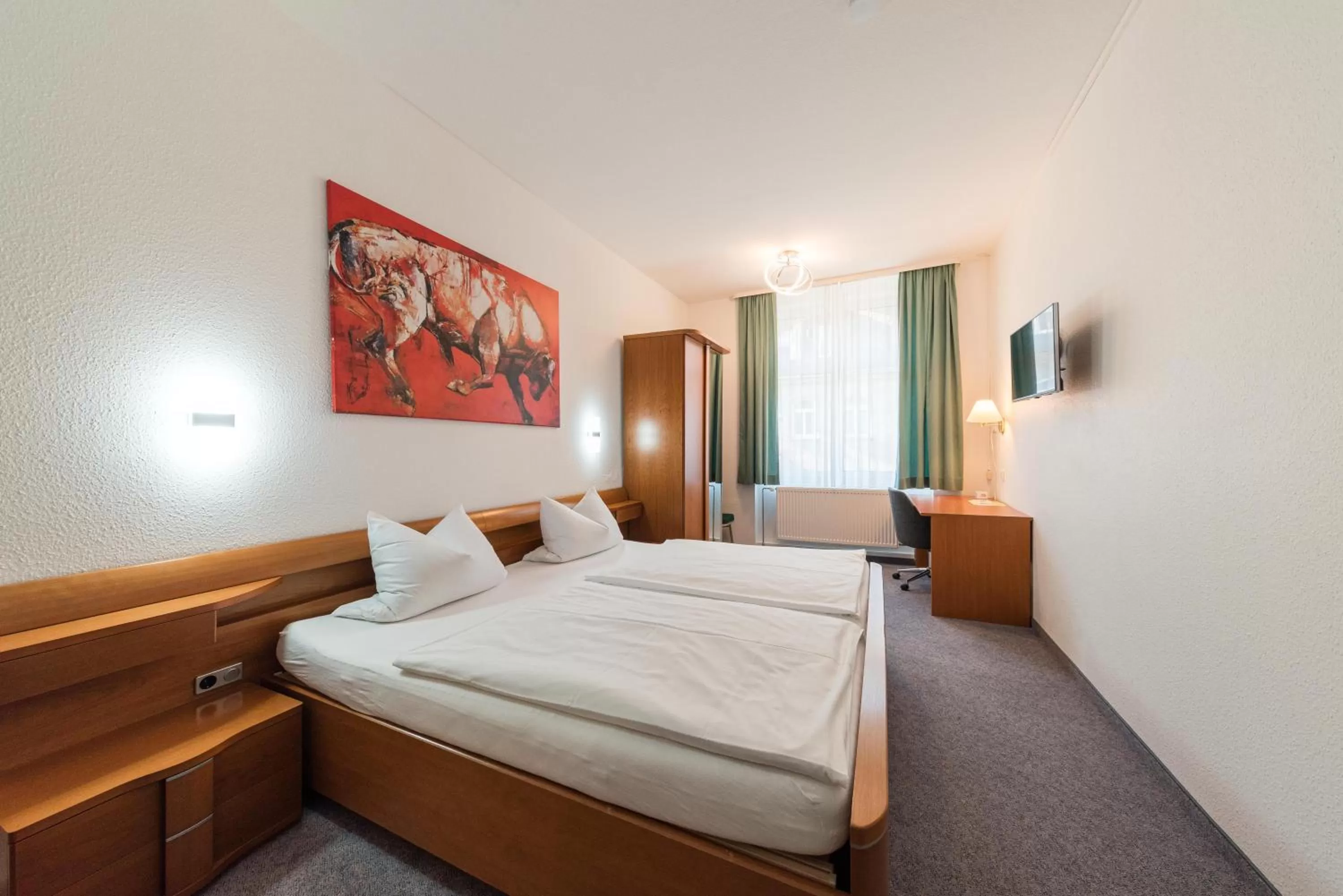 Staff, Bed in PrivatHotel Probst